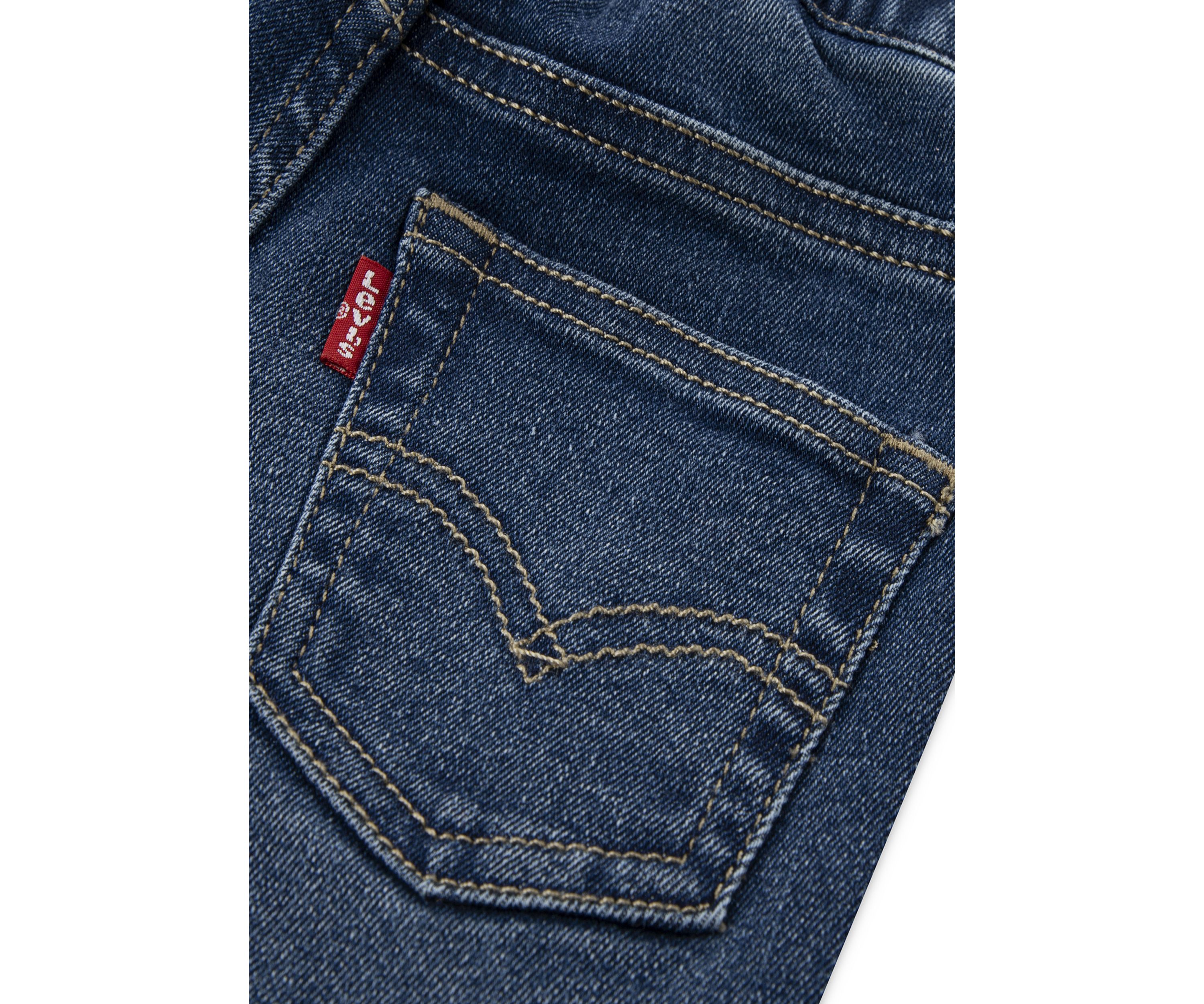 Toddler Boys Moto Denim Set 