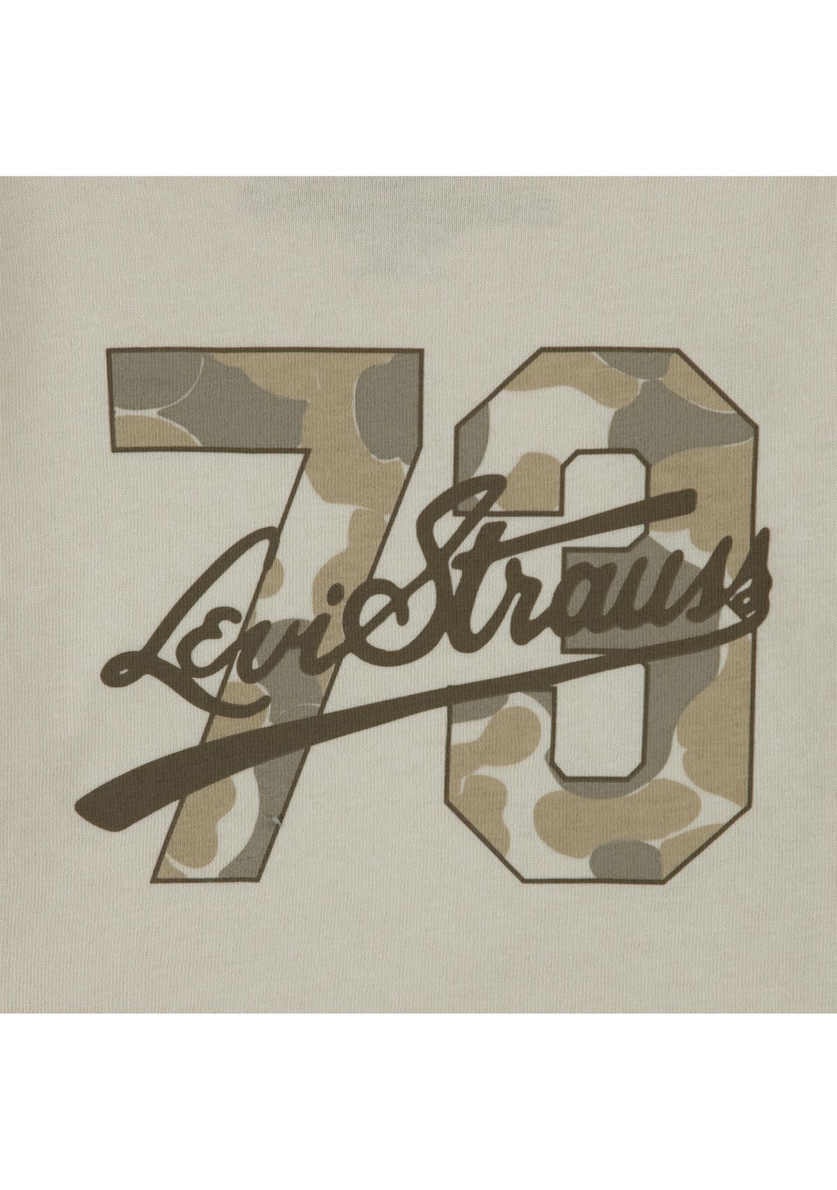 Toddler Boys Graphic T-Shirt and Camo Printed Shorts Set