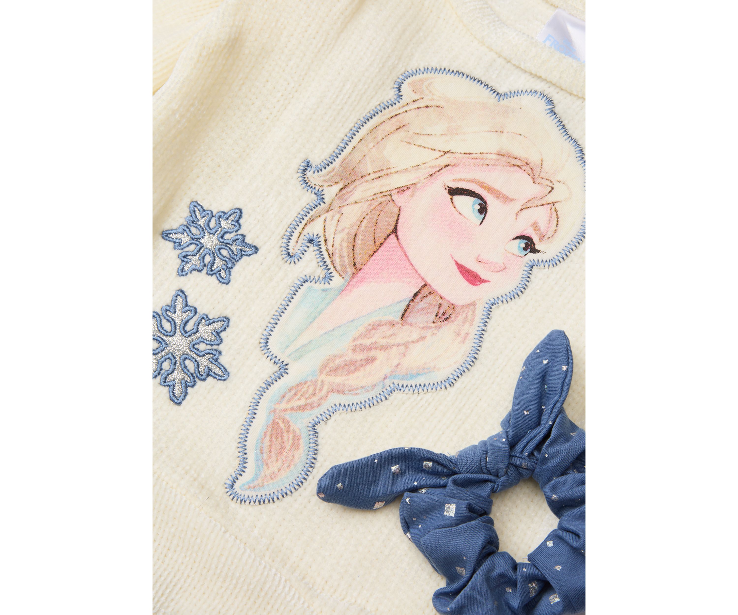 Toddler Girls Frozen Elsa Graphic Sweater and Printed Leggings Set