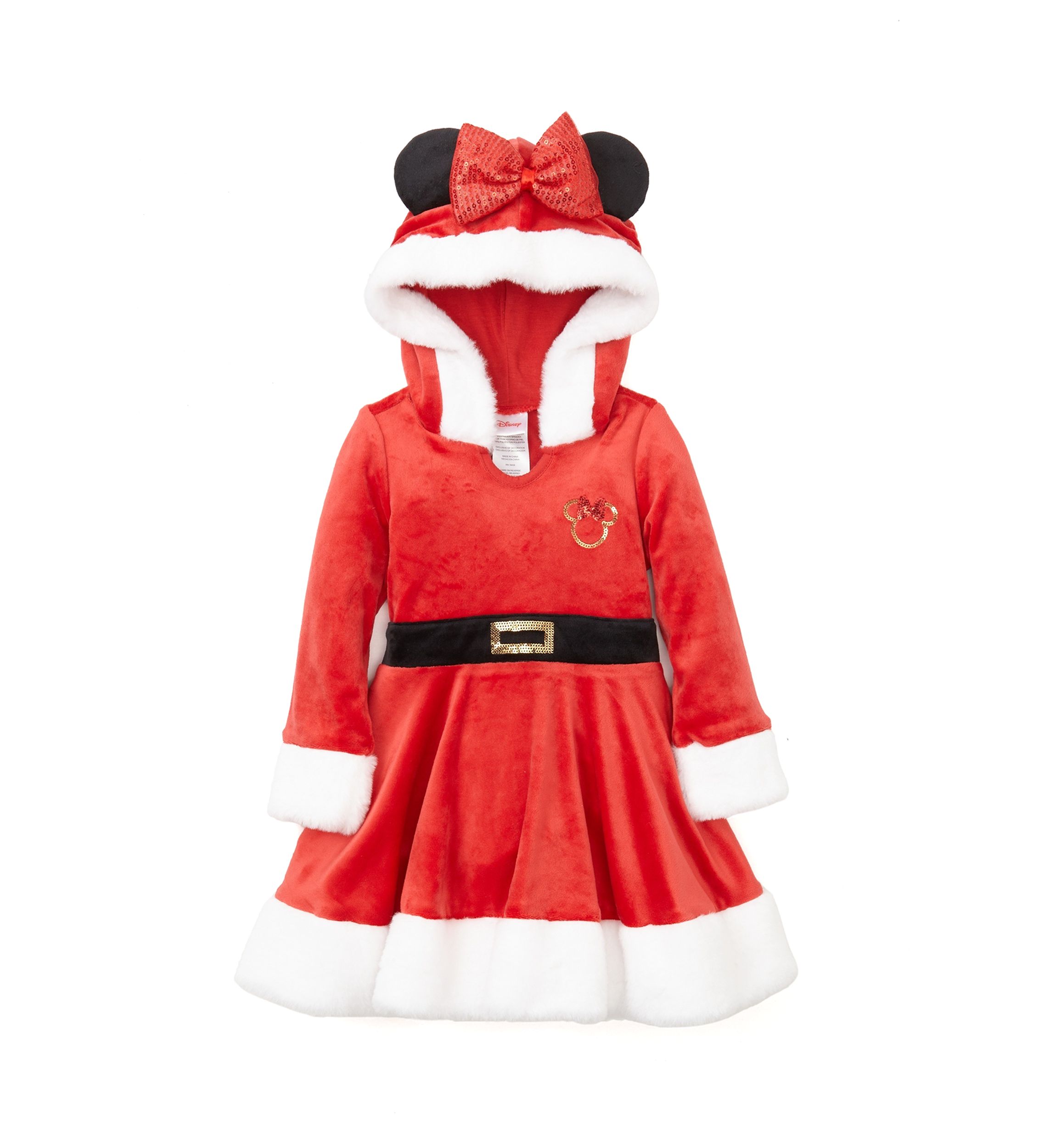 Baby Girls Minnie Mouse Santa Dress