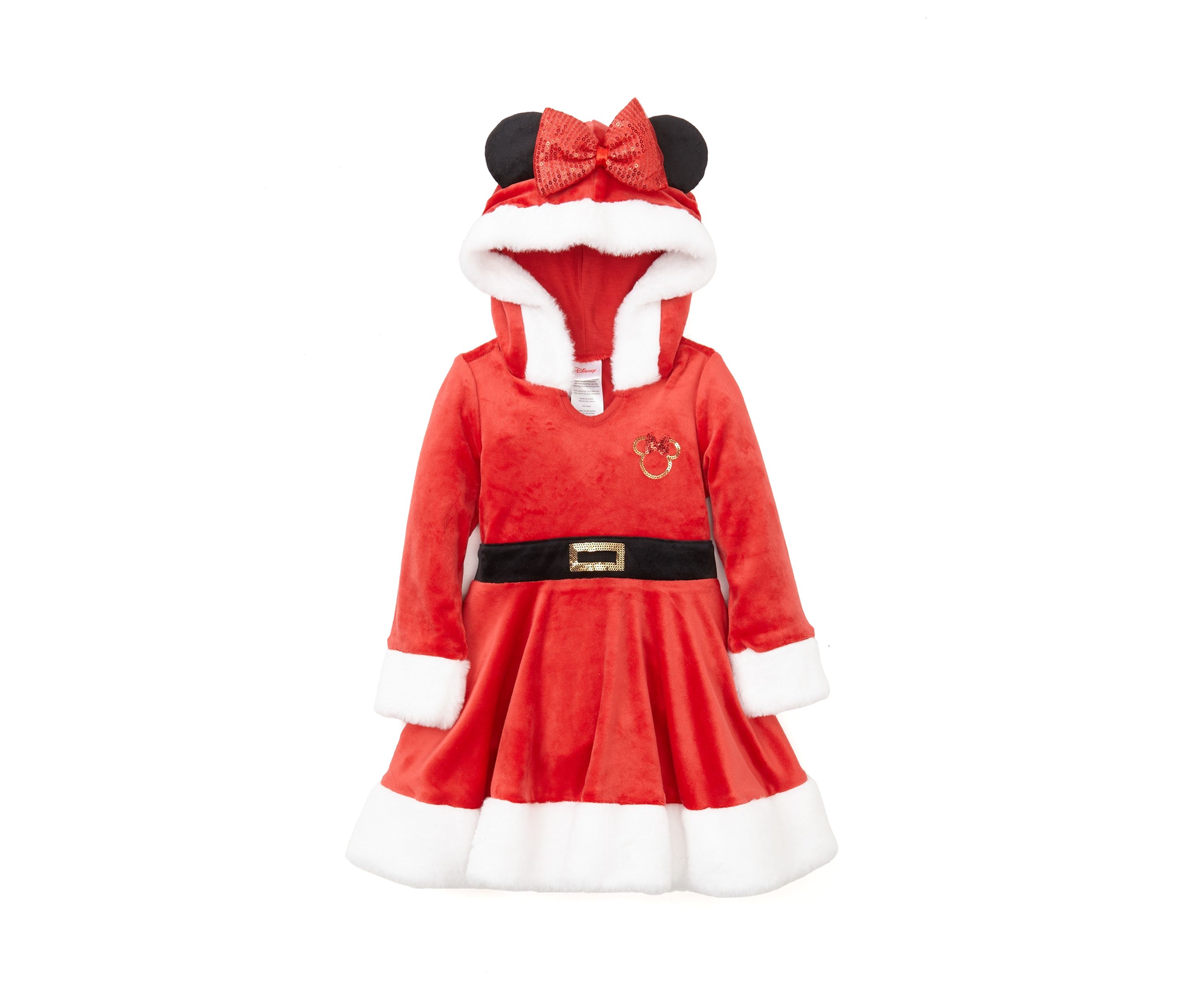 Baby Girls Minnie Mouse Santa Dress