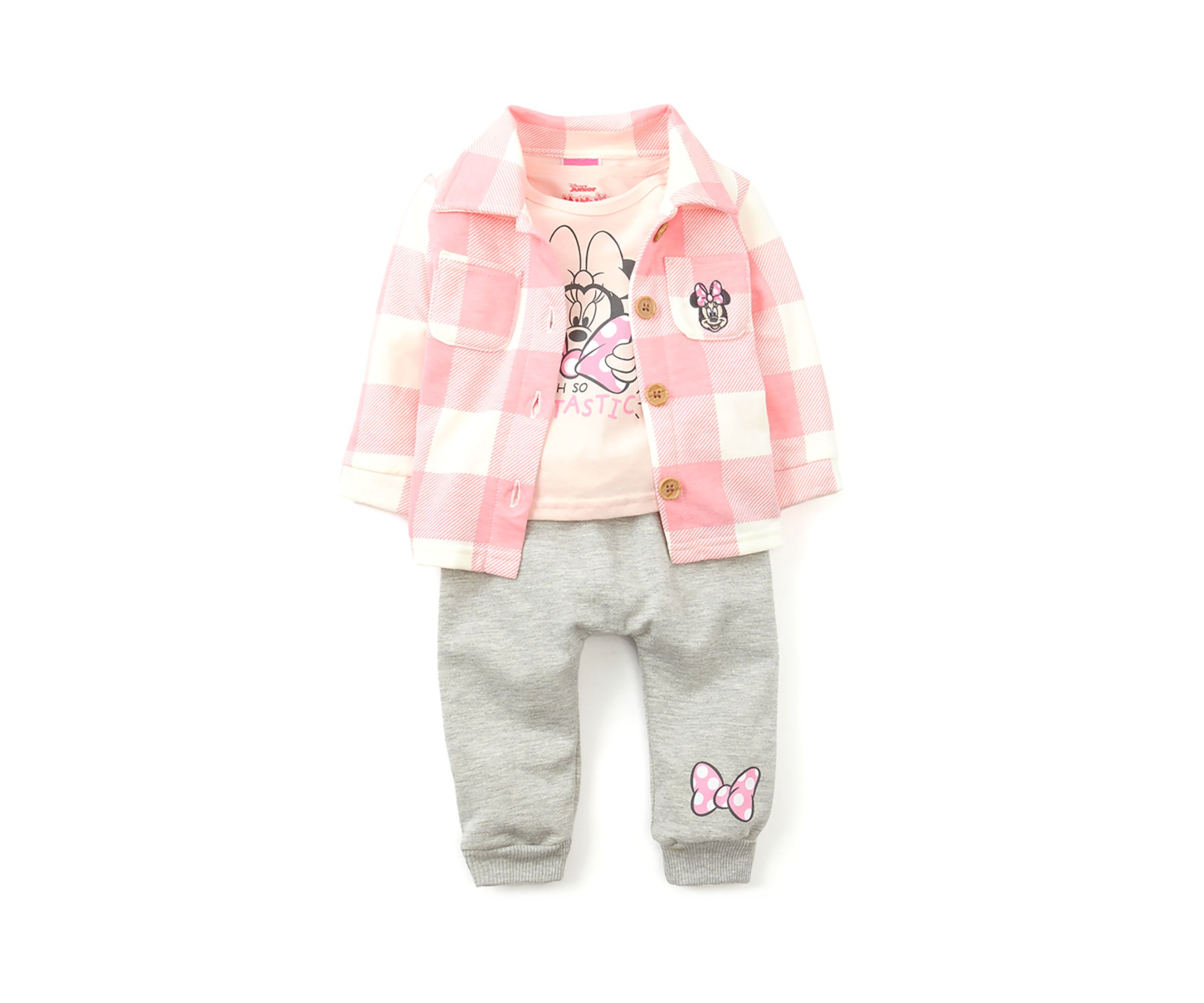 Baby Girls Minnie Mouse Jacket Set