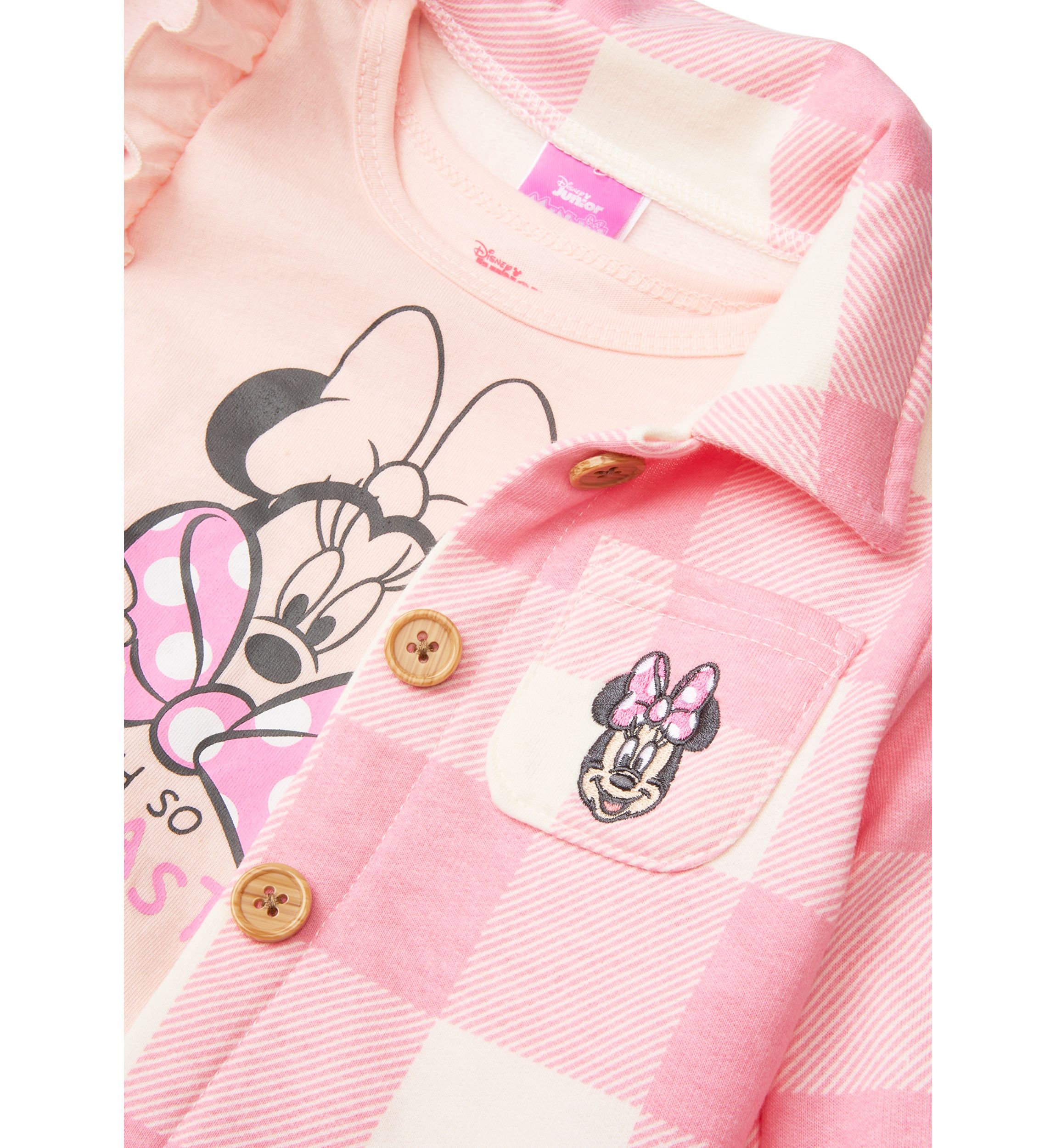 Baby Girls Minnie Mouse Jacket Set