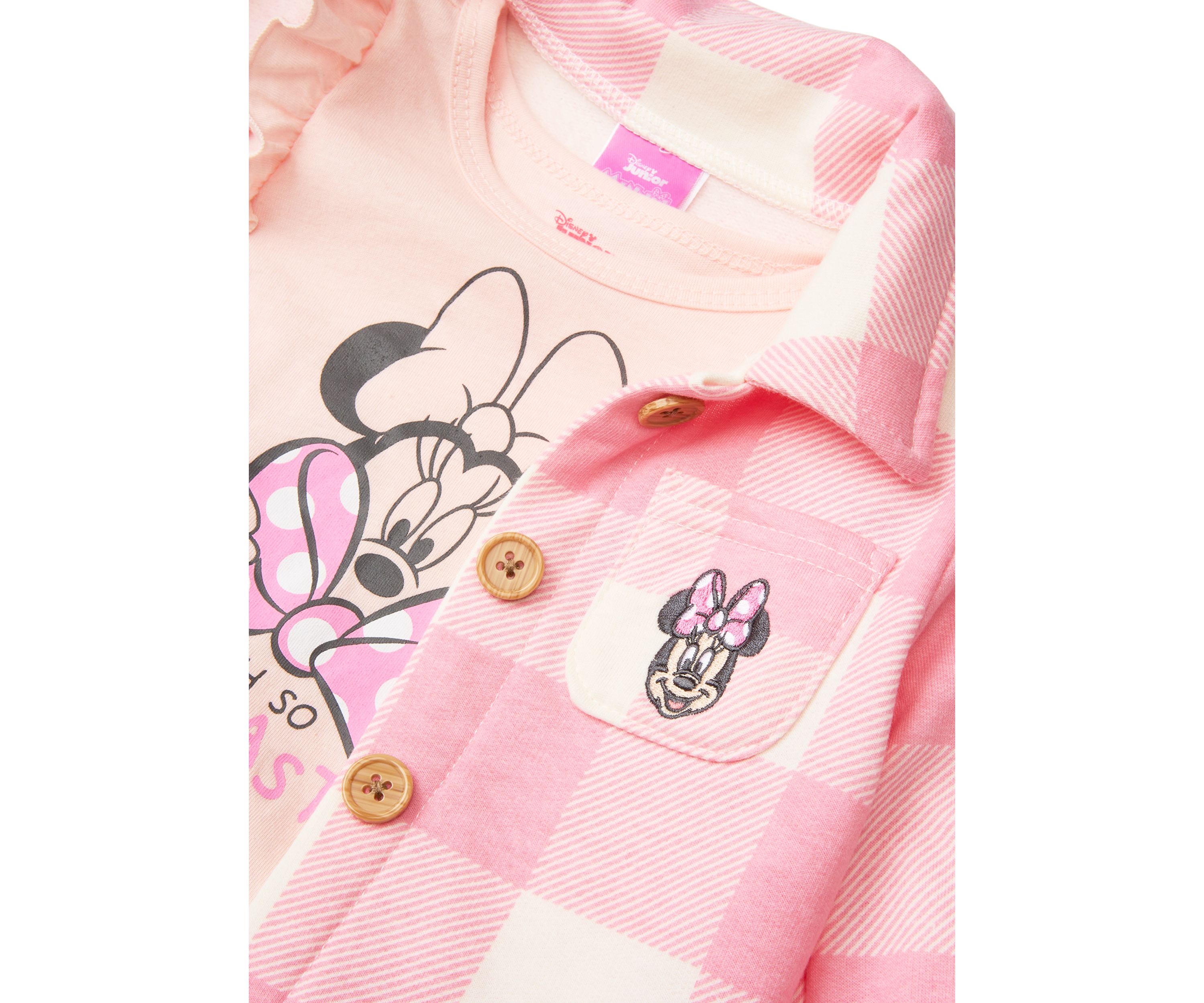 Baby Girls Minnie Mouse Jacket Set