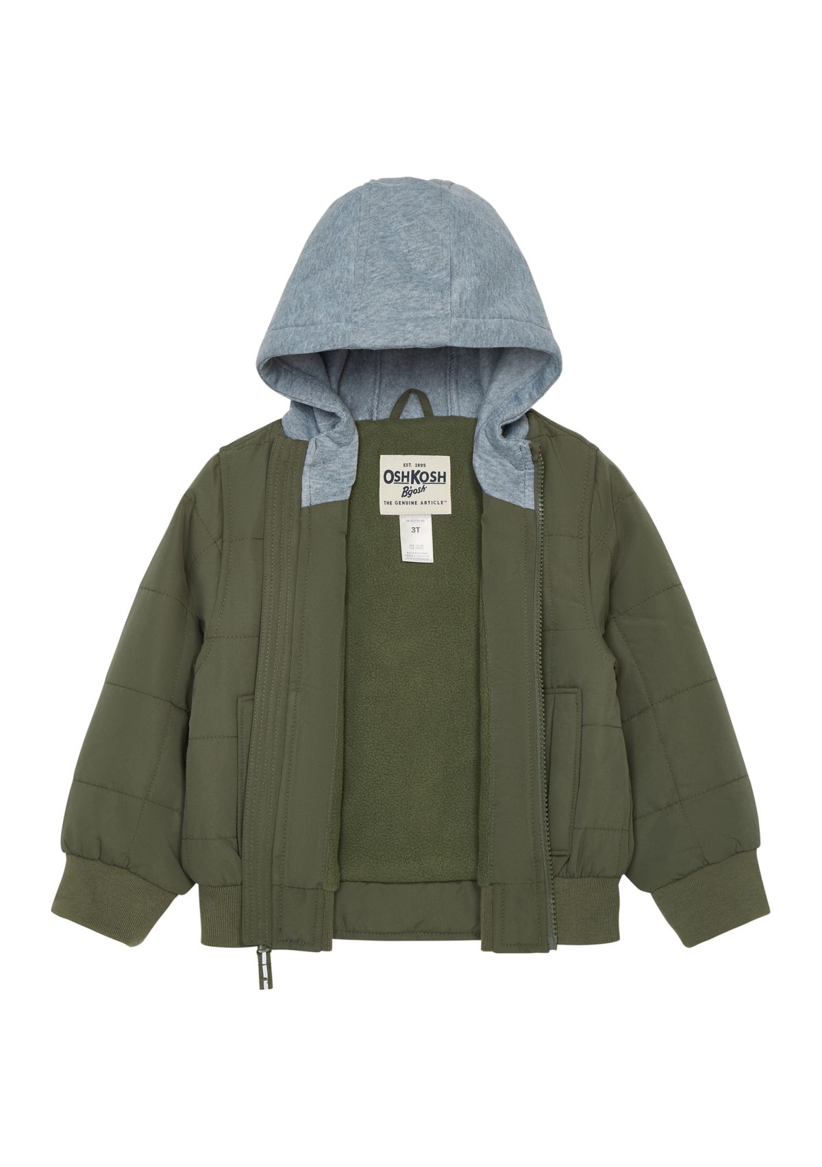 Toddler Boys Hooded Jacket
