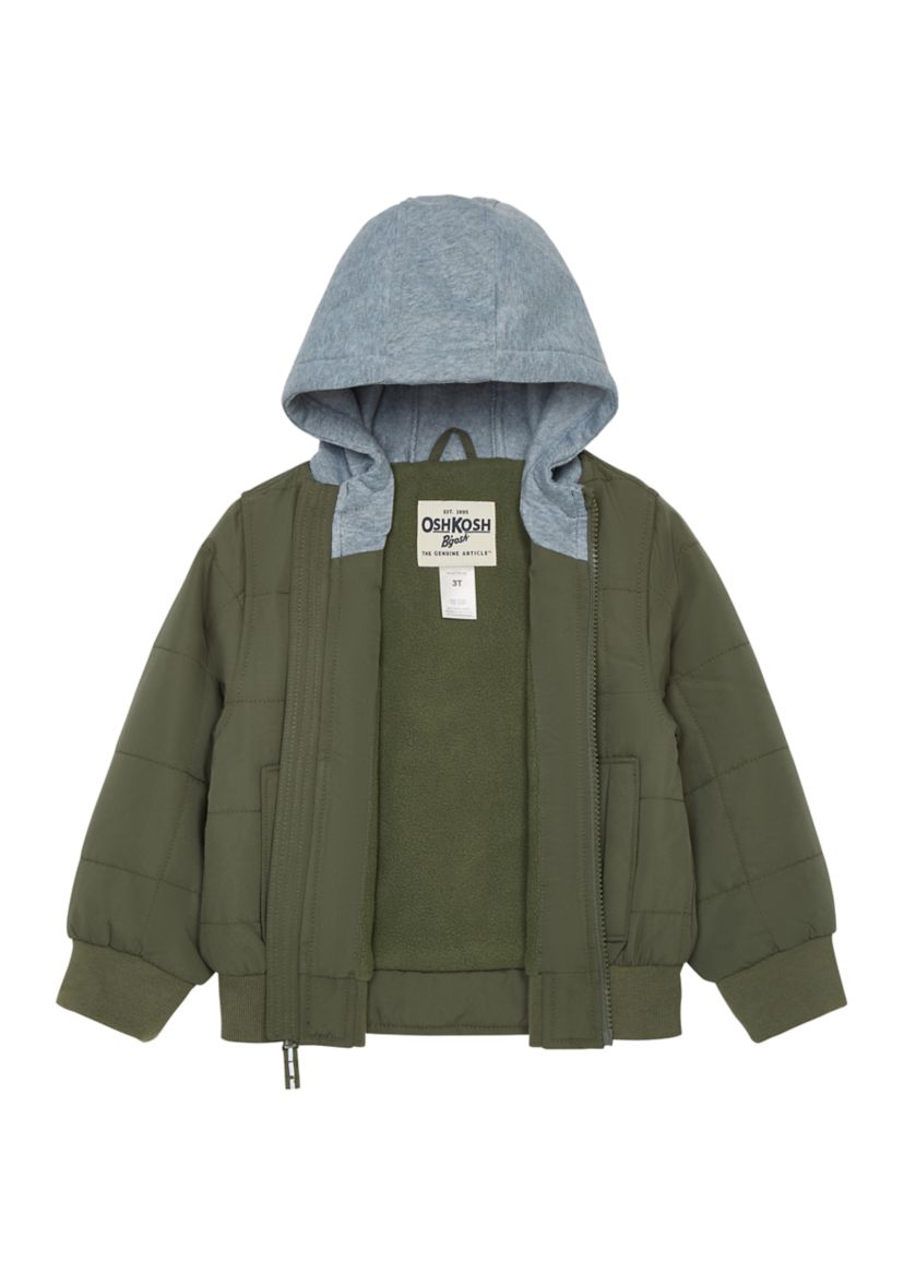 Toddler Boys Hooded Jacket