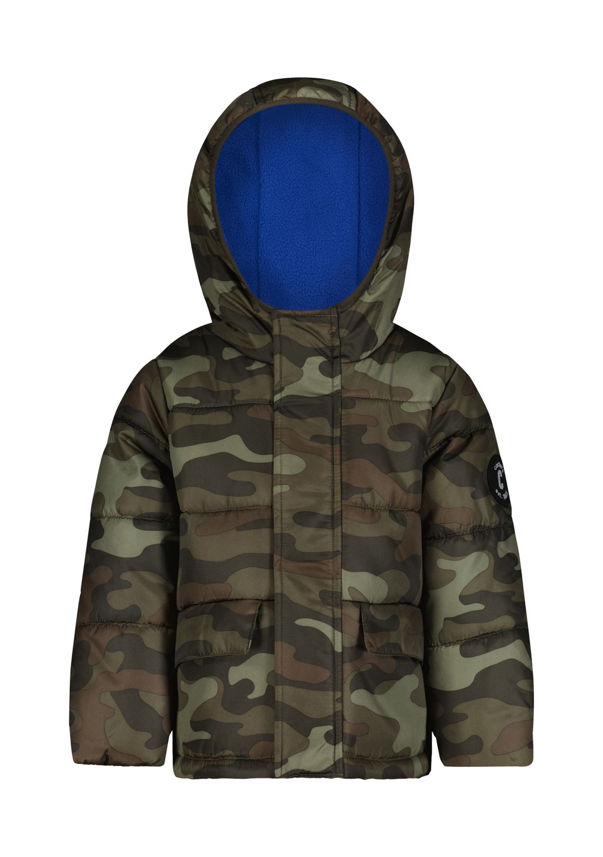 Baby Boys Printed Puffer Jacket