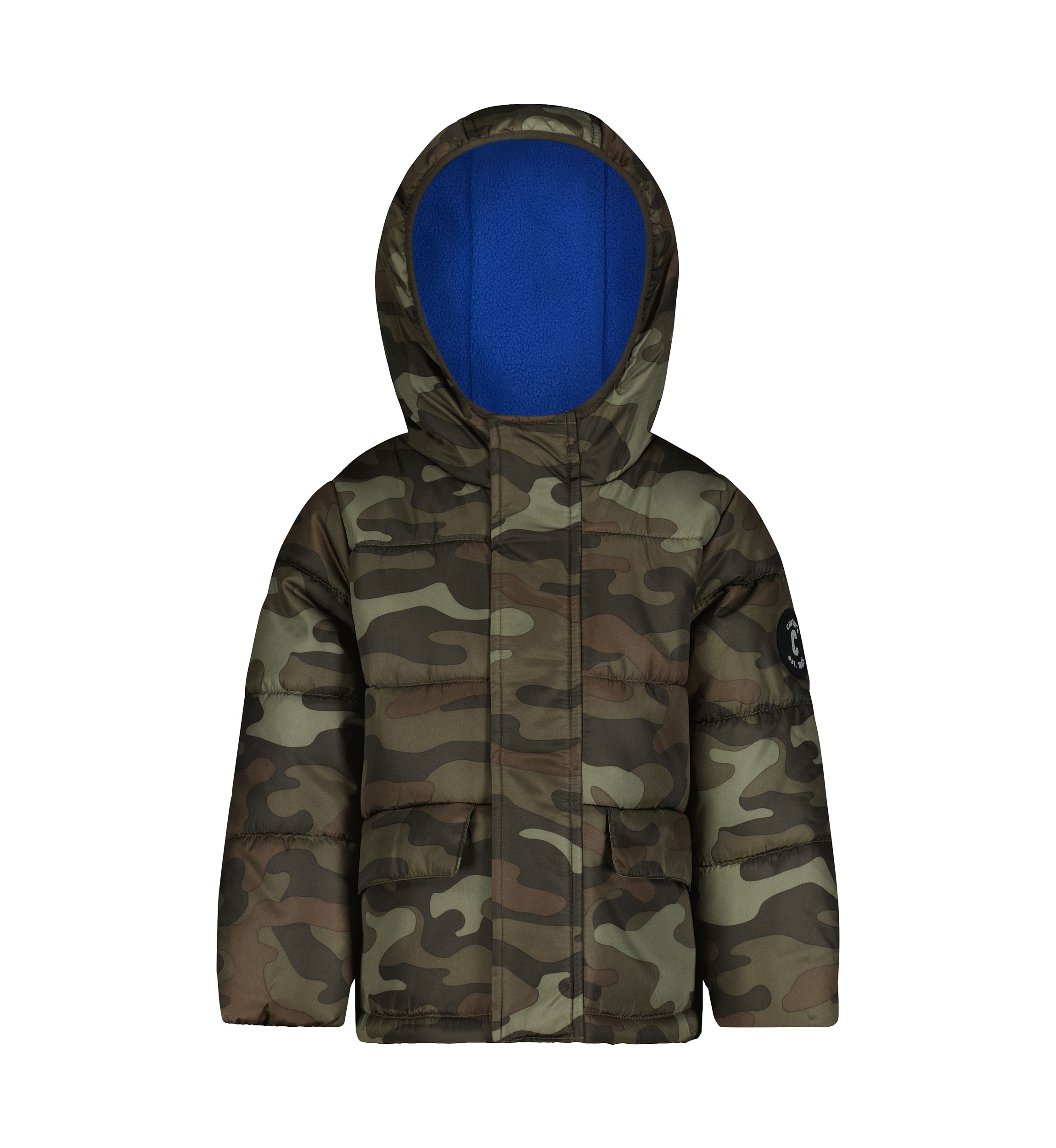Baby Boys Printed Puffer Jacket
