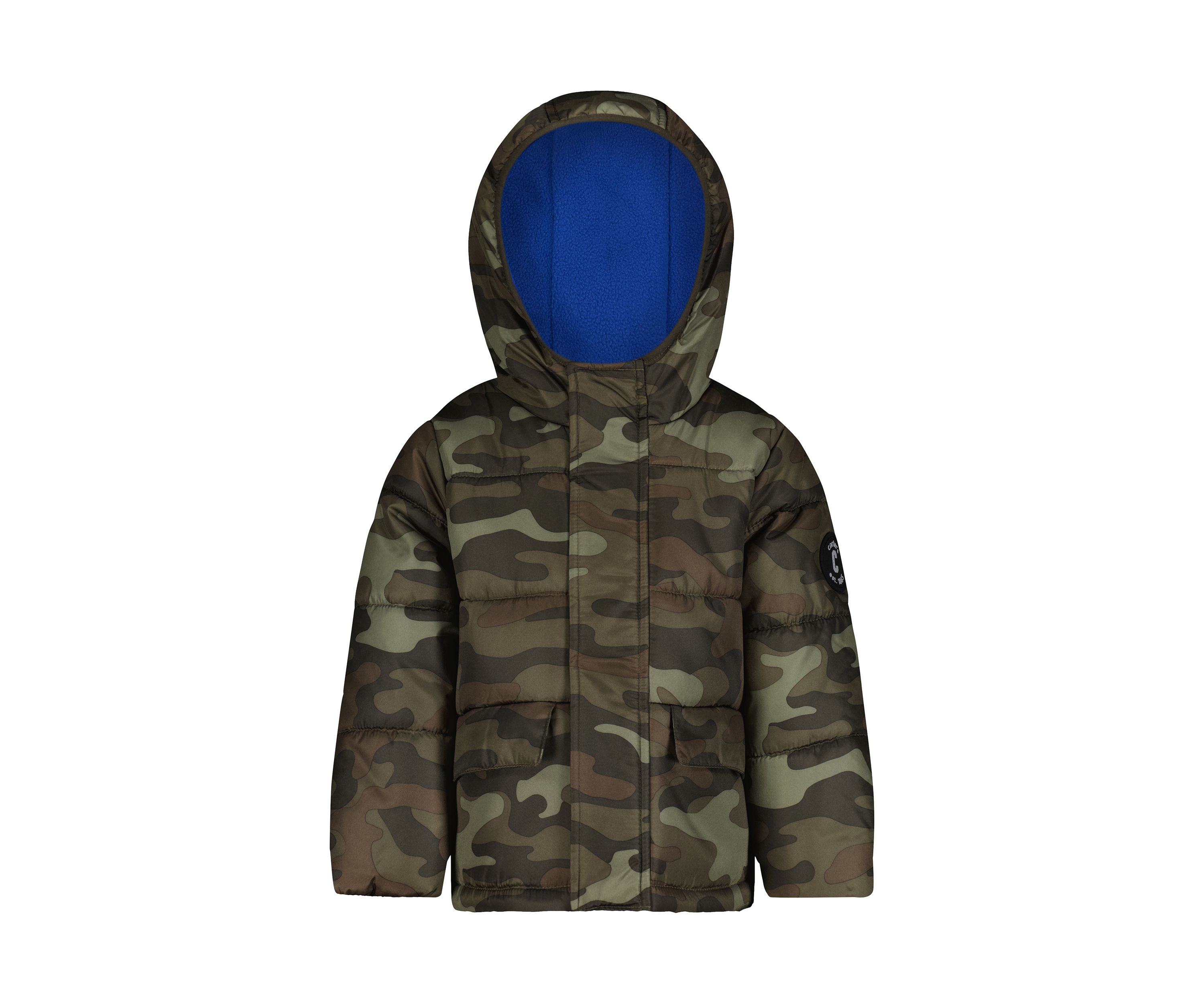 Baby Boys Printed Puffer Jacket