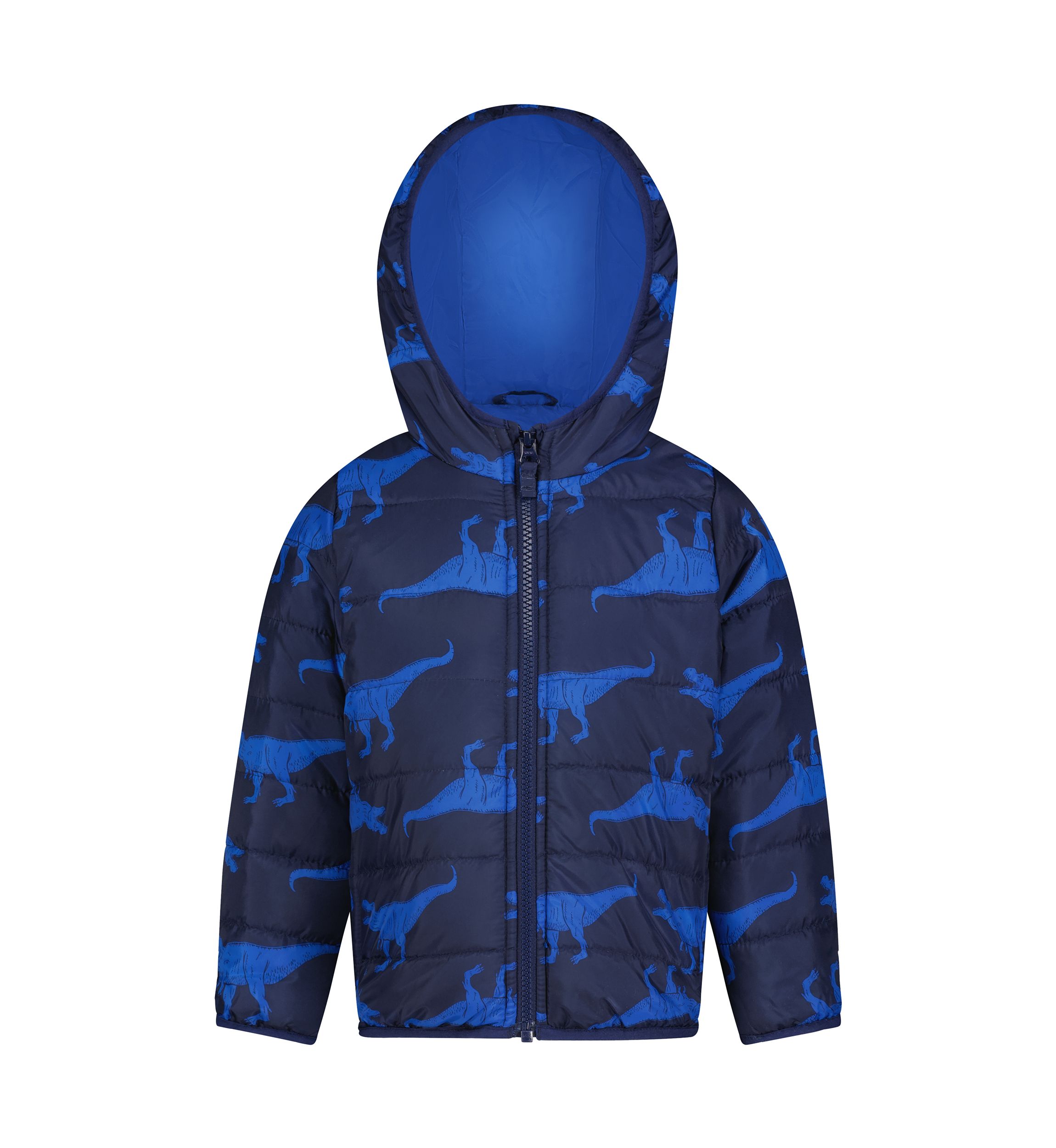 Carters® Dino Print Packable Puffer Jacket