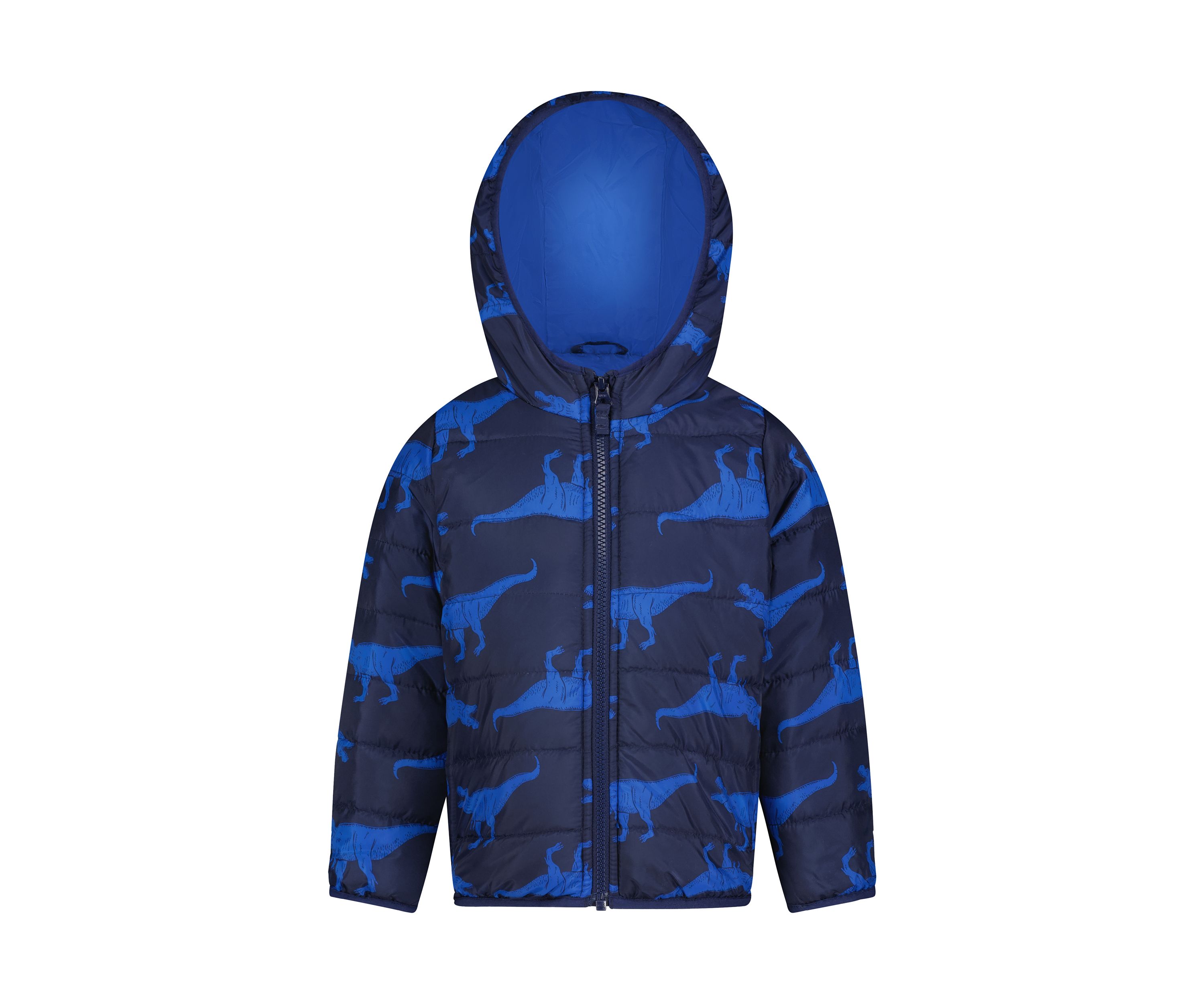 Carters® Dino Print Packable Puffer Jacket