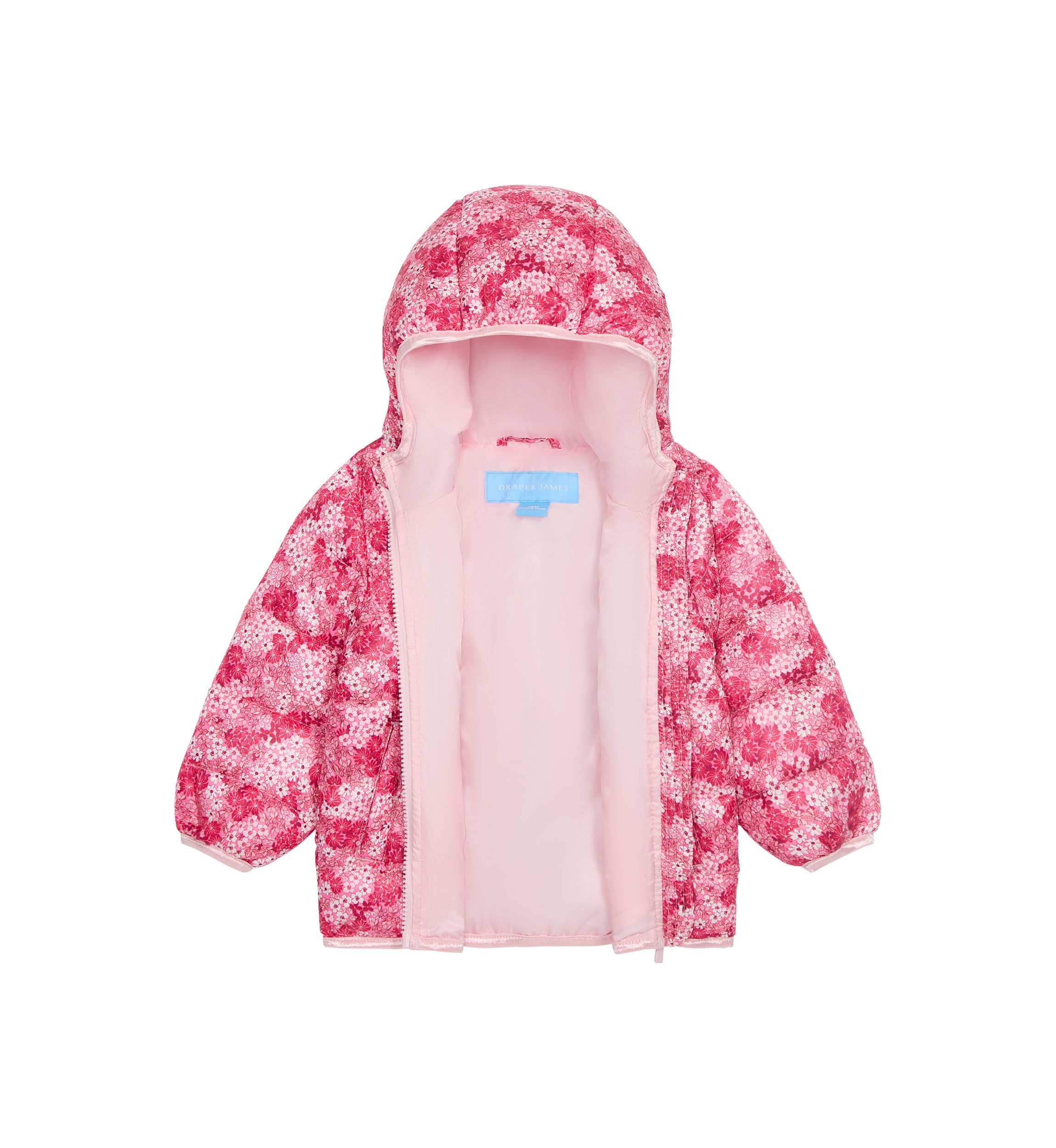 Baby Girls Hoodie Puffer Jacket