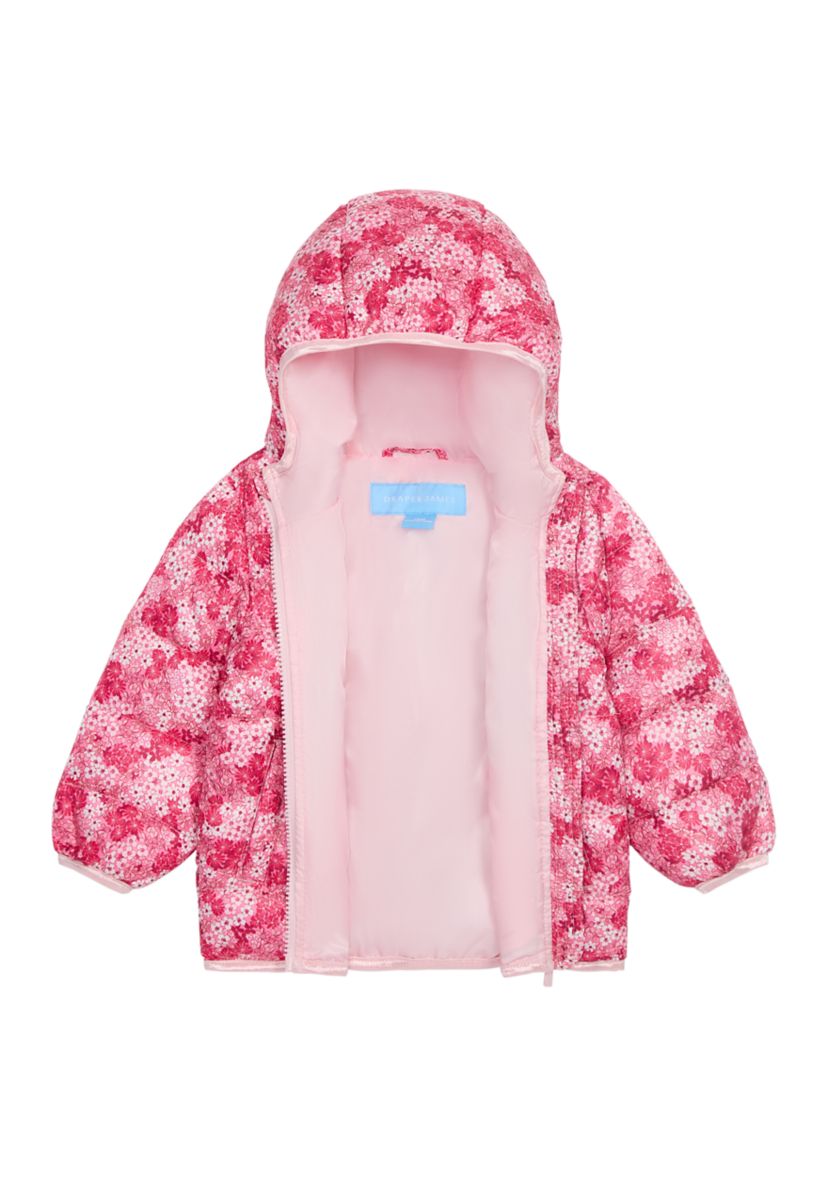 Baby Girls Hoodie Puffer Jacket
