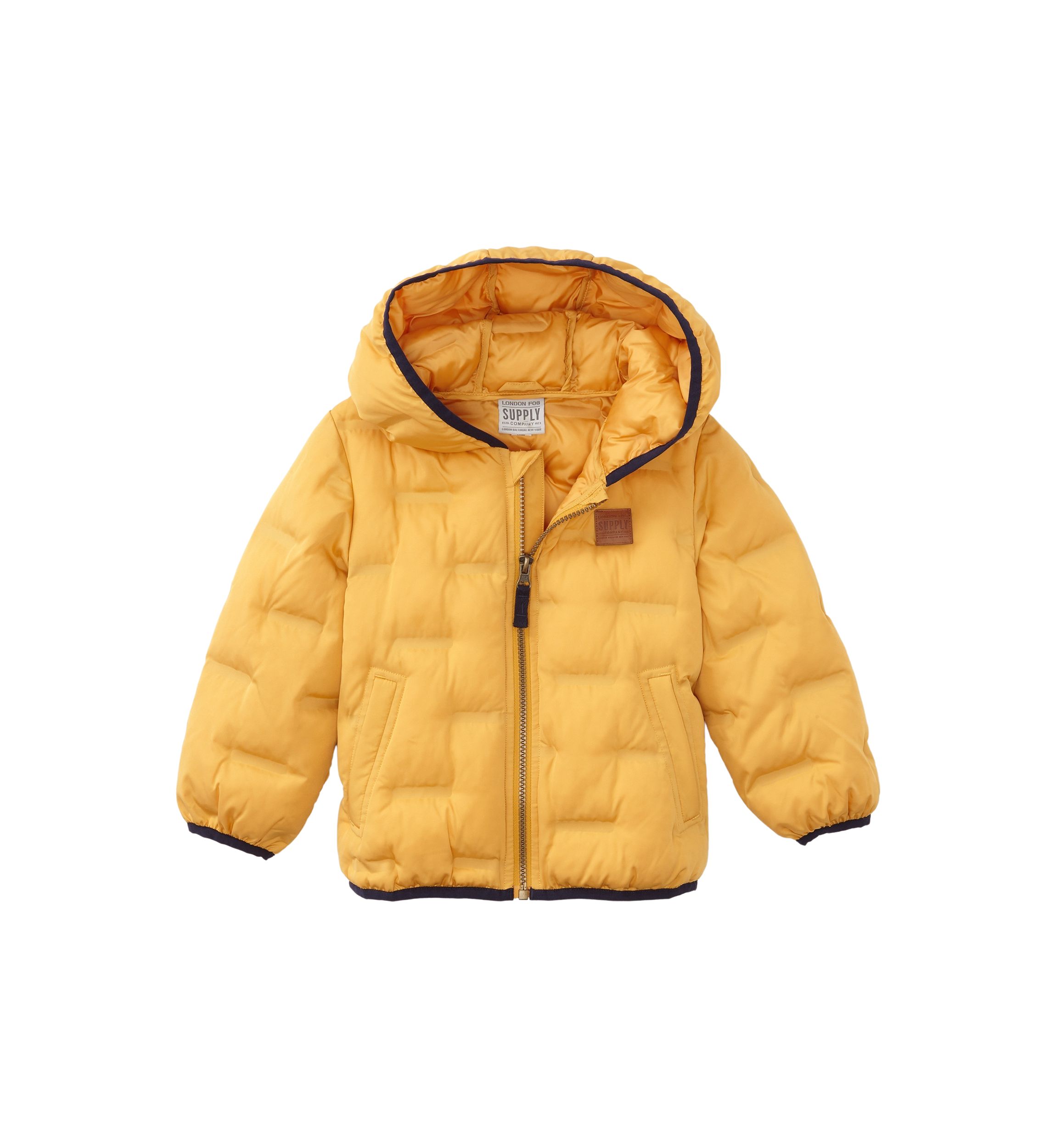 Toddler Boys Heat Welded Midweight Puffer Coat