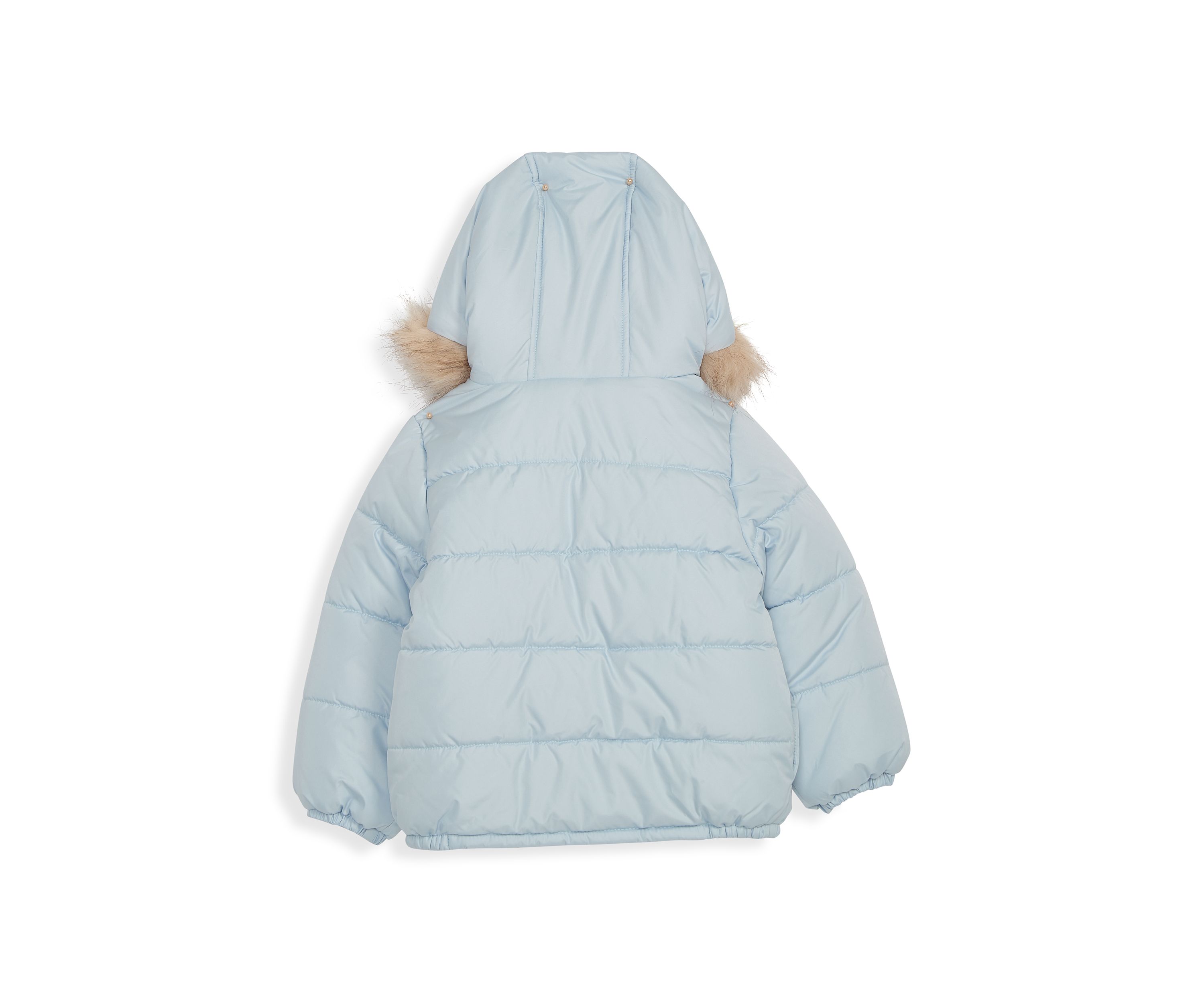 Toddlers Girls Hoodie Puffer Jacket