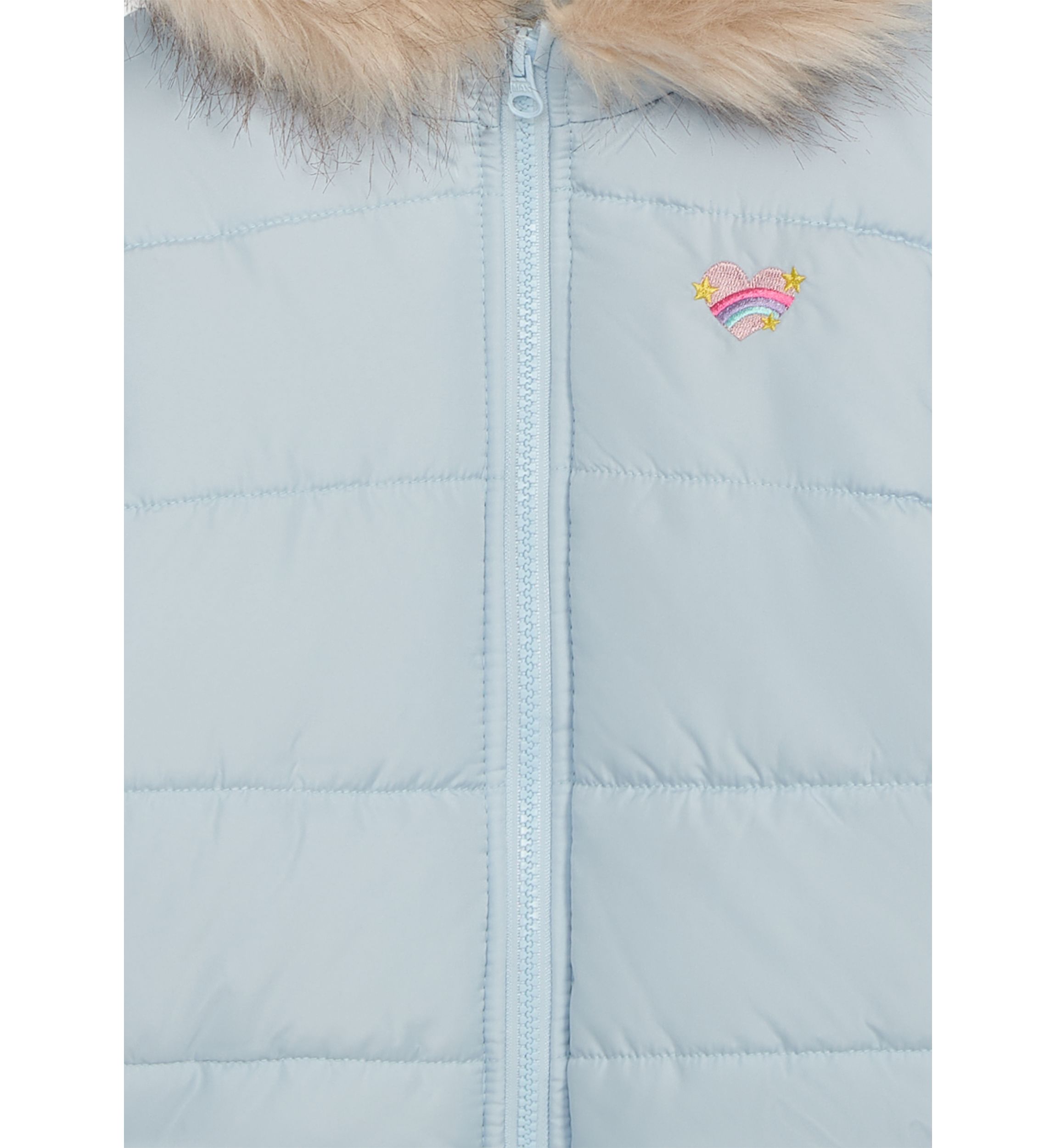 Toddlers Girls Hoodie Puffer Jacket