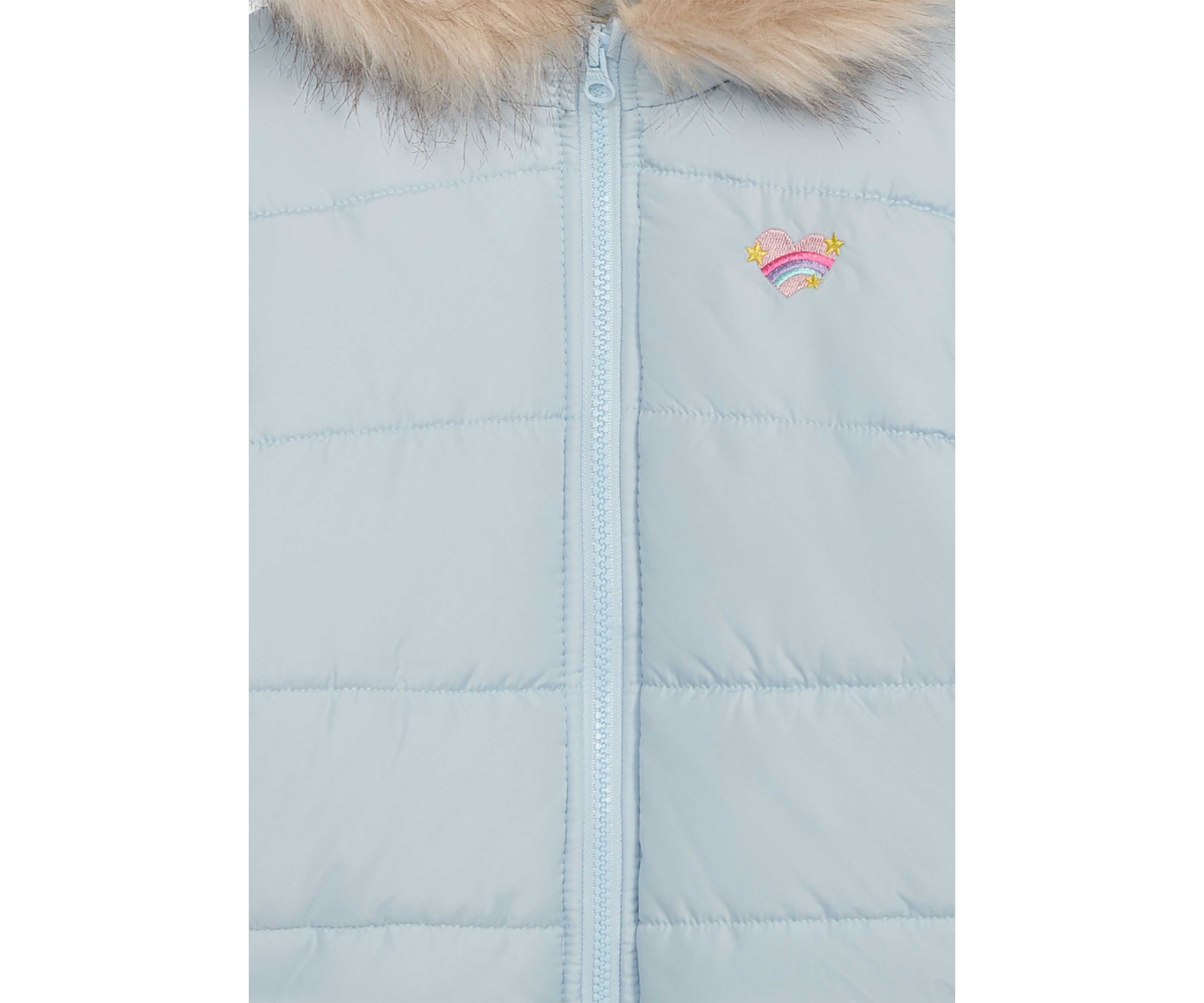 Toddlers Girls Hoodie Puffer Jacket