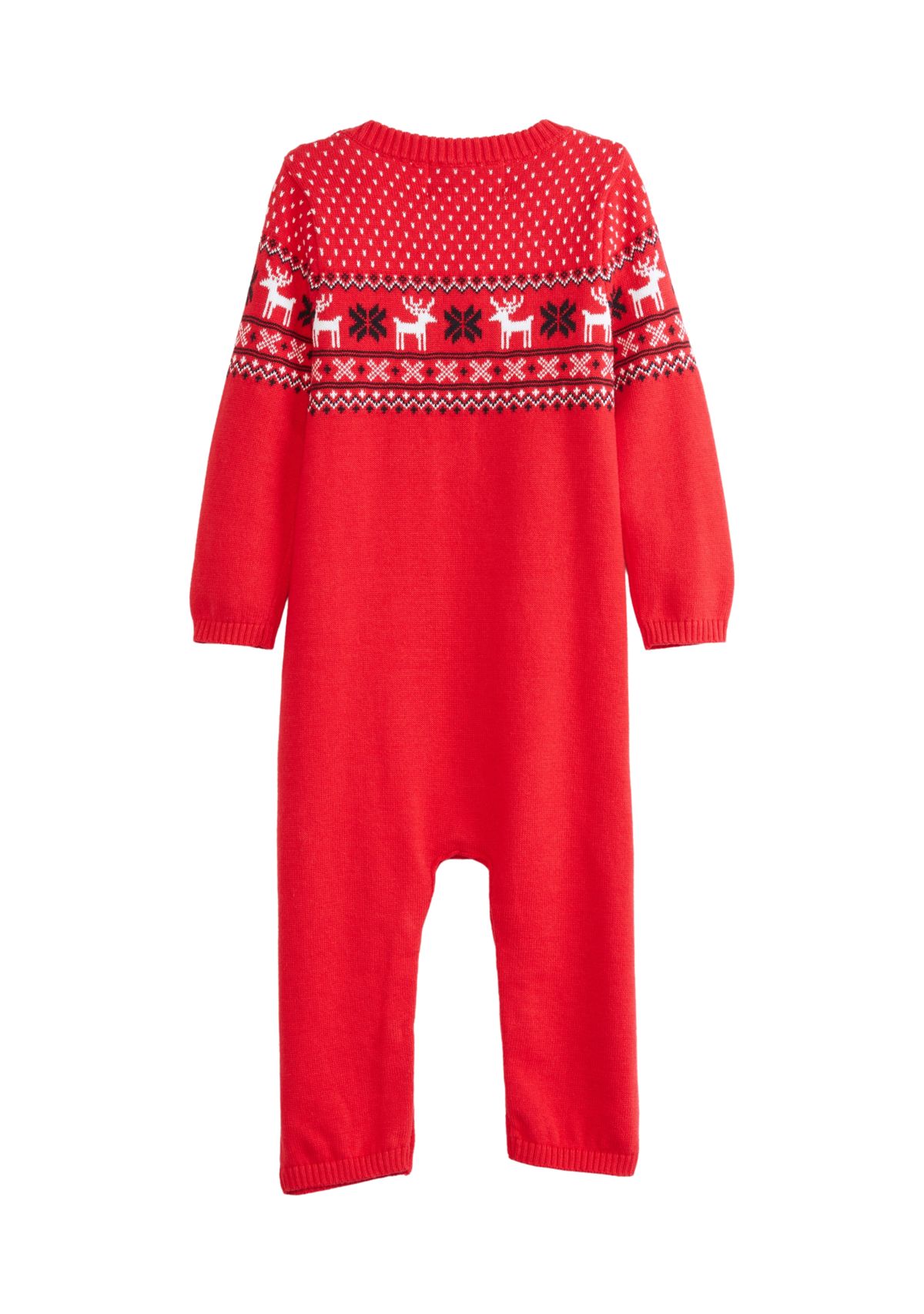 Baby Boys Holiday Truck One Piece Sweater