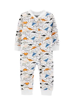 Carter's Baby Boy Dinosaur 2-Way Zip Stretch Sleep & Play - IBIS Kids