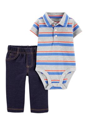 polo bodysuit baby boy