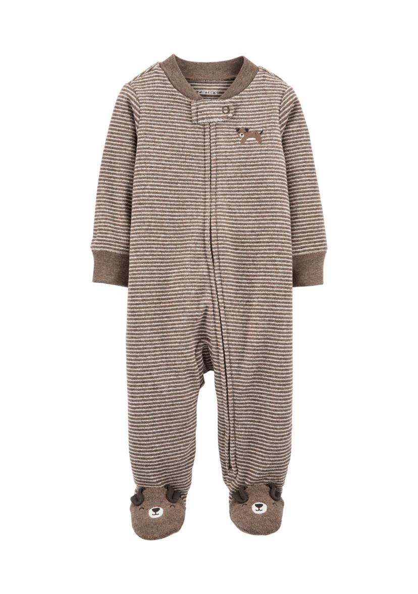 Baby Boys Dog Footie Pajamas