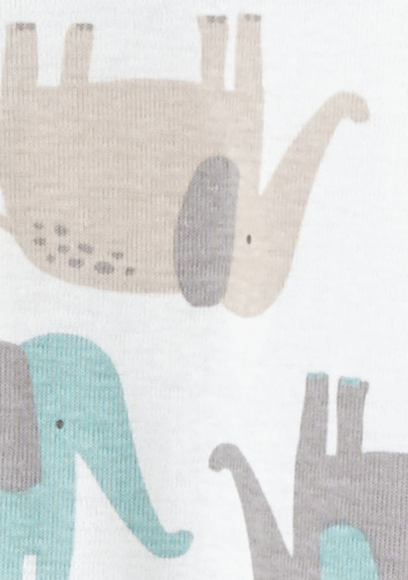 Baby Boys 2-Pack Zip-Up Cotton Sleep and Play Bodysuits