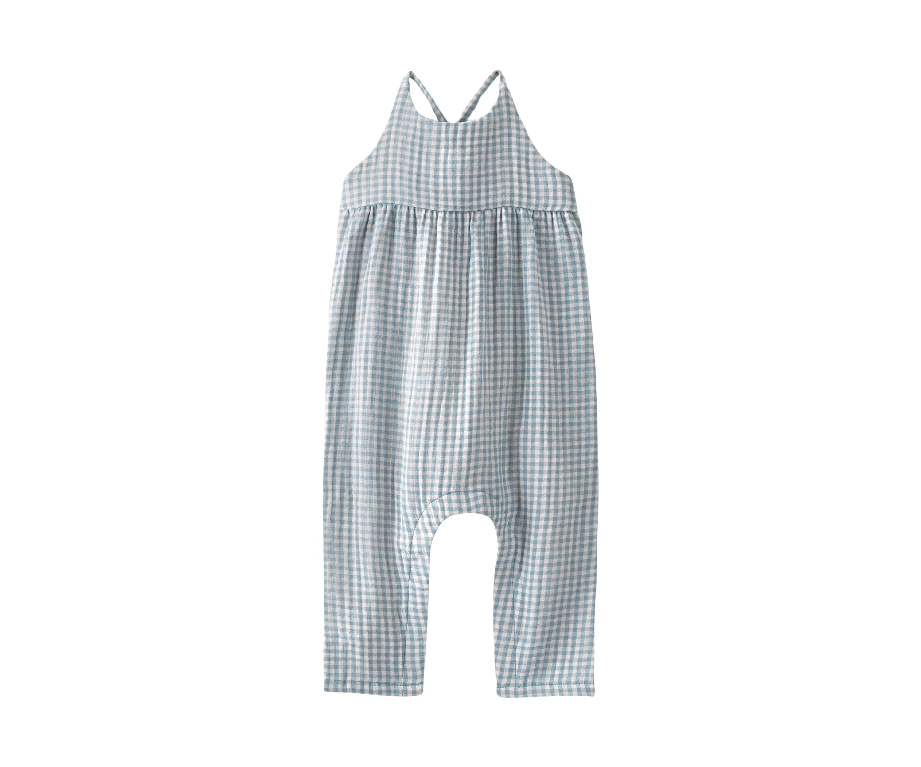 Baby Girls Gauze Jumpsuit