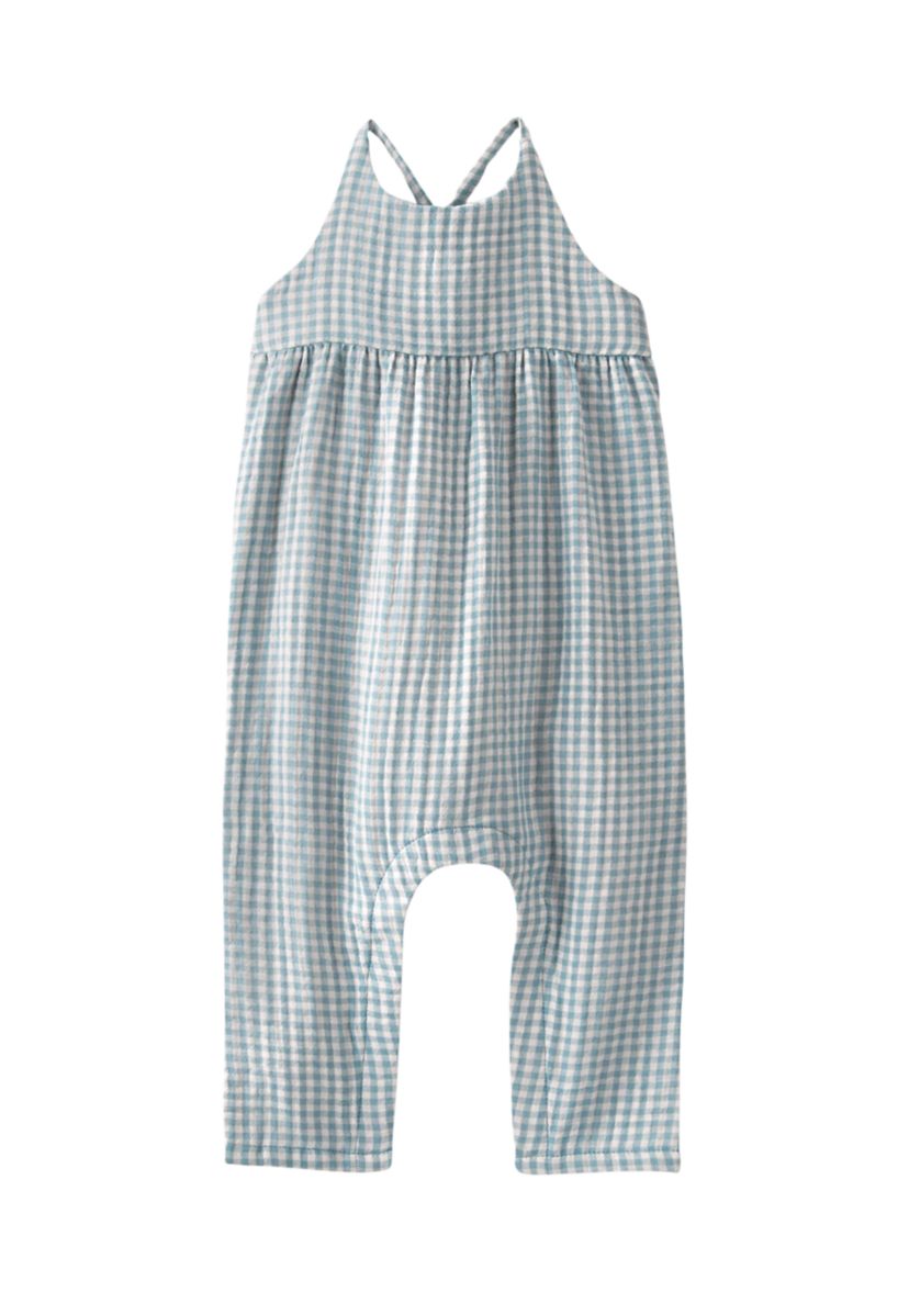Baby Girls Gauze Jumpsuit