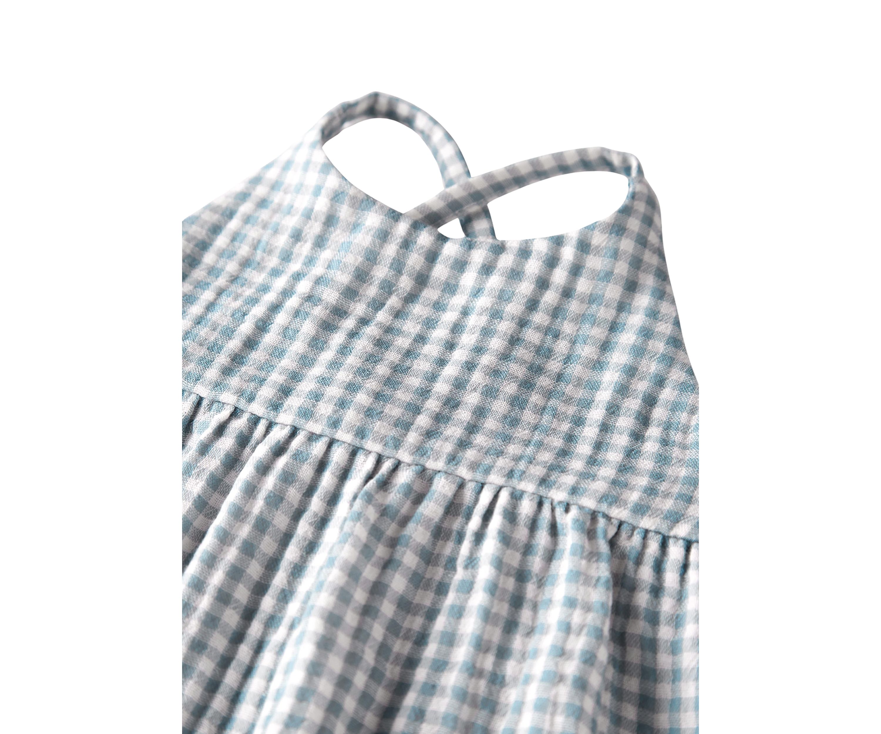 Baby Girls Gauze Jumpsuit