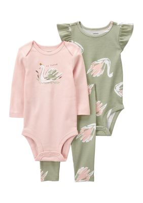 Carter's Ice Cream Bodysuit and Shorts Outfit Set Baby Girls 9