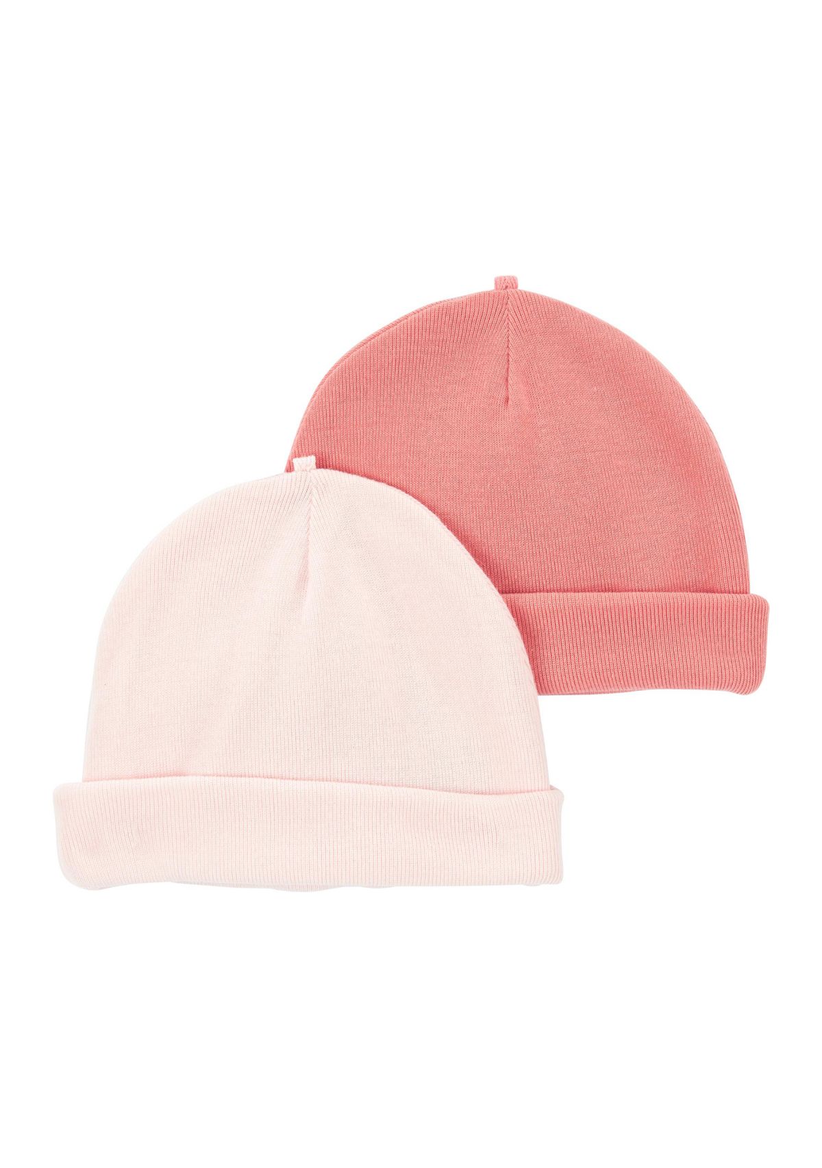 Baby Girls 2 Pack Caps