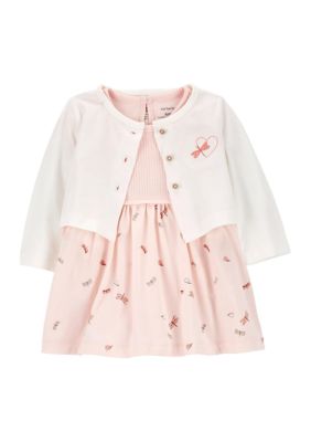 Carters Baby Girl Clothesgirls' Pearl A-line Dress - Autumn