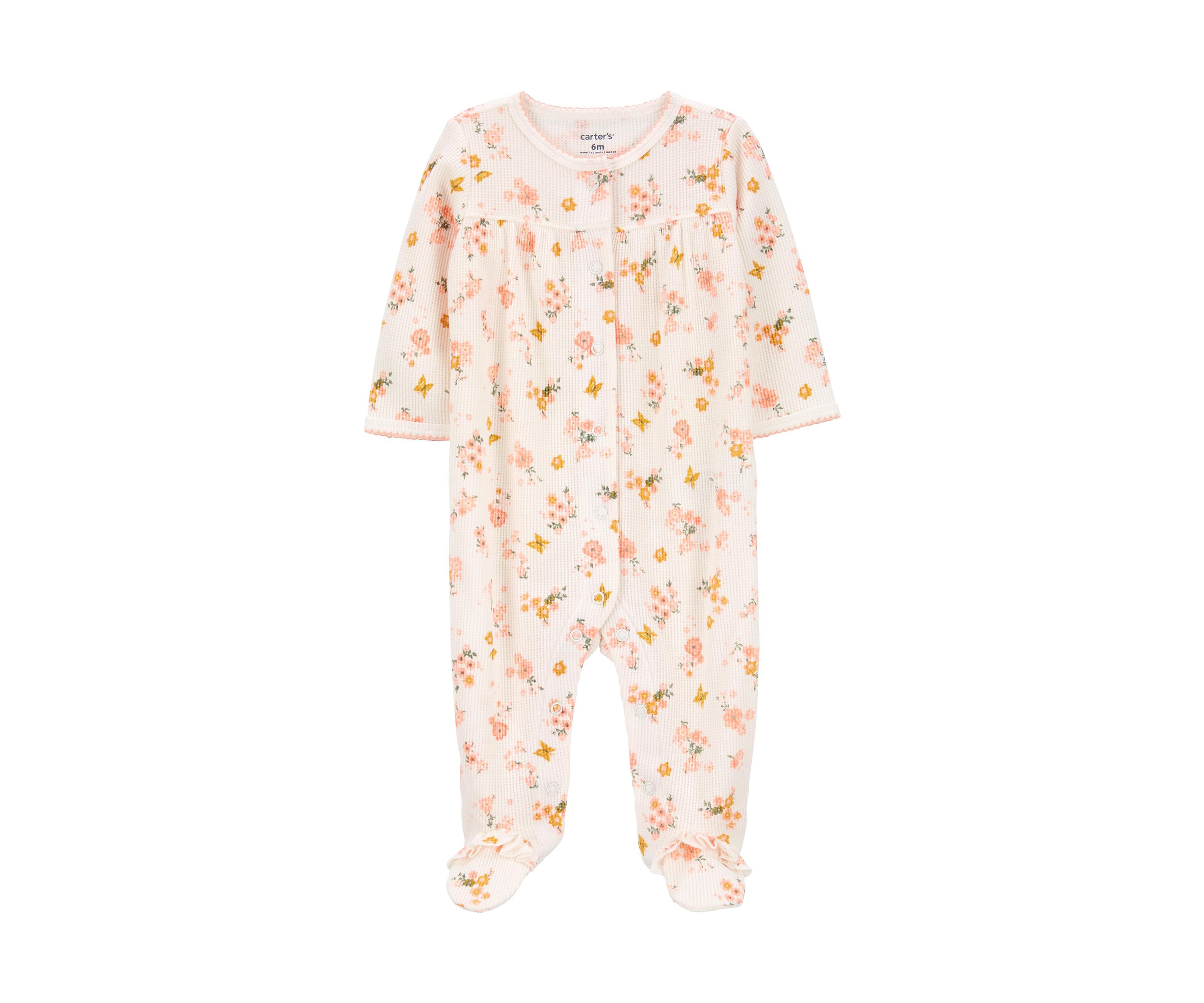 Baby Girls Floral Printed Sleep One Piece