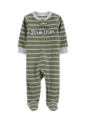  Simple Joys by Carter's Baby Boys' 2-Piece Coat Style Pajama  Set, Grey Moose, 12 Months: Clothing, Shoes & Jewelry