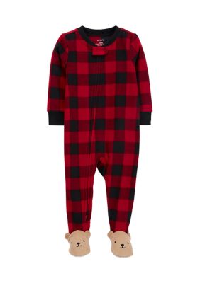 Carter's® Baby Boys Houndstooth Footie Pajamas | belk