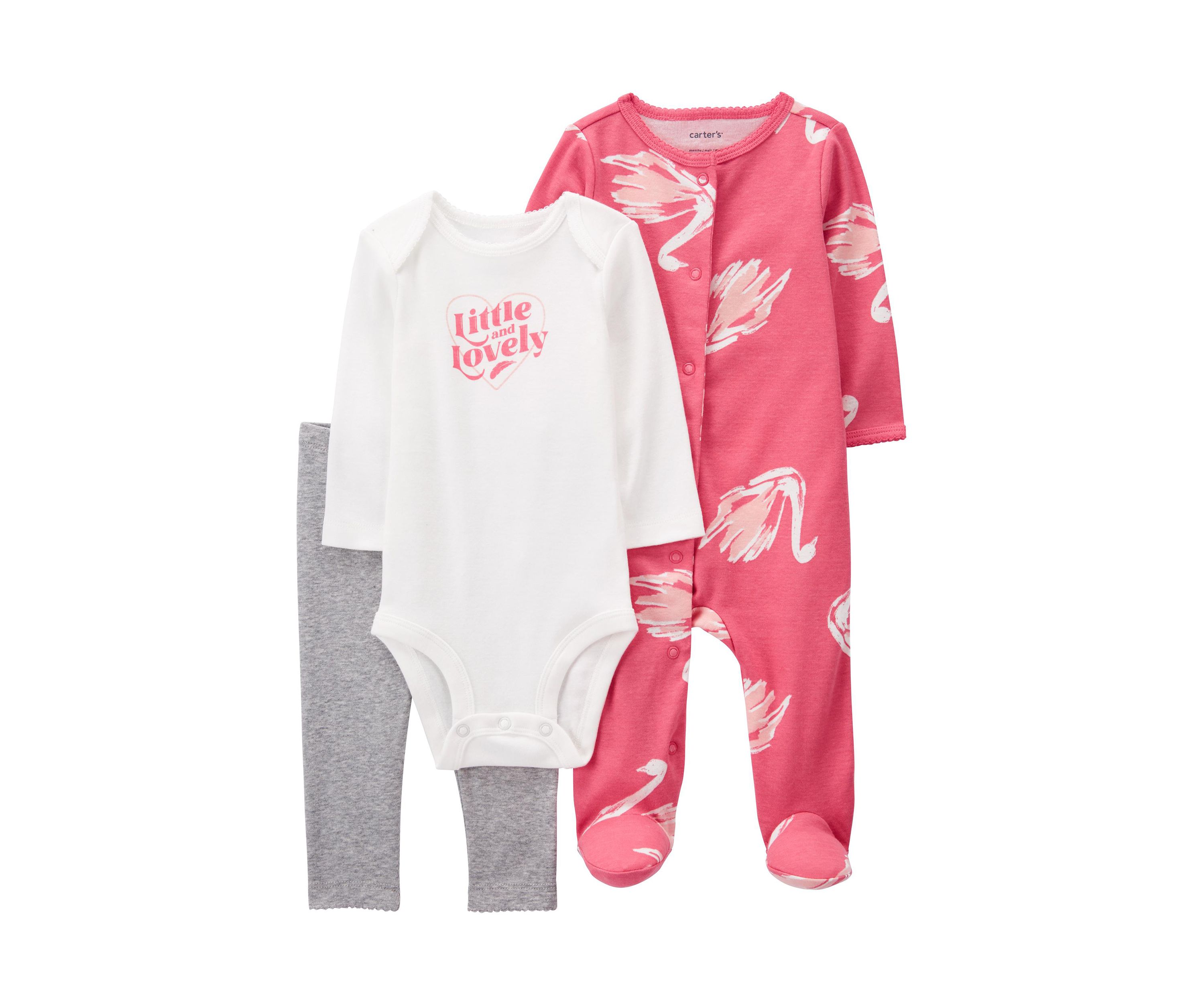 Baby Girls Swan Multi Pack
