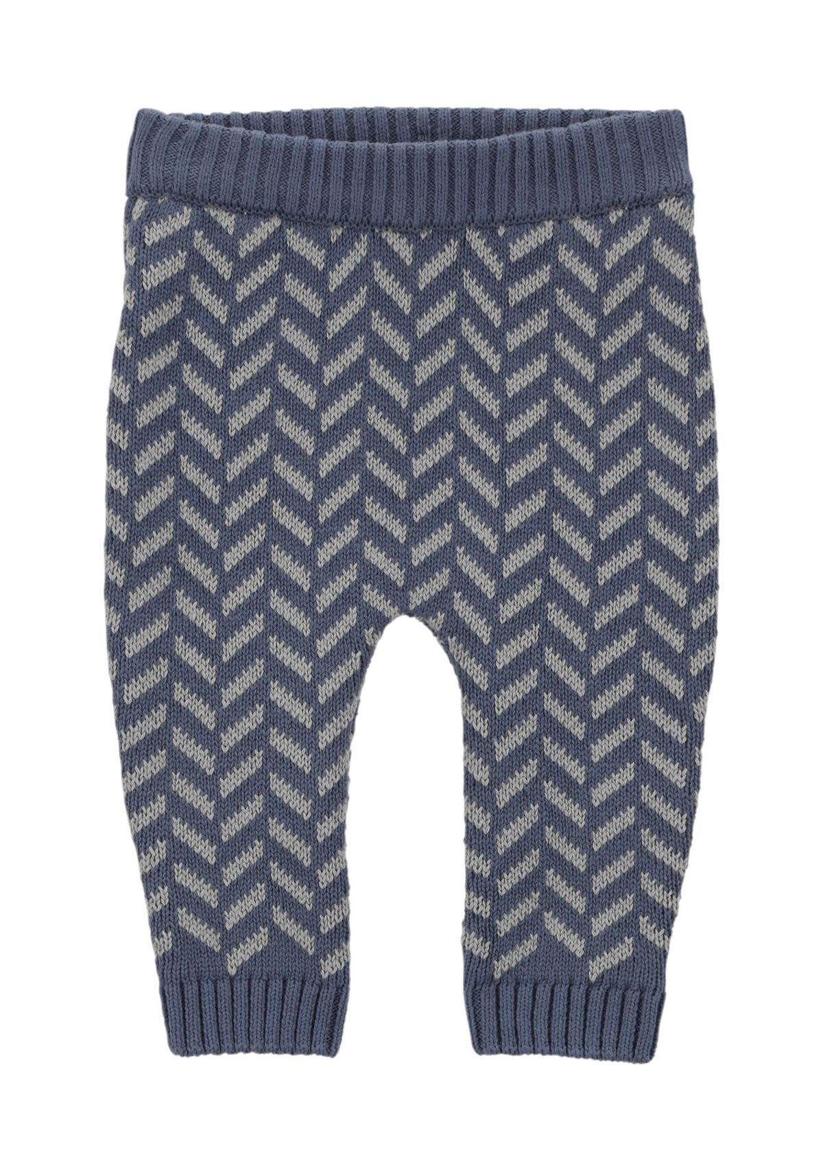 Baby Girls Printed Sweater Knit Pants