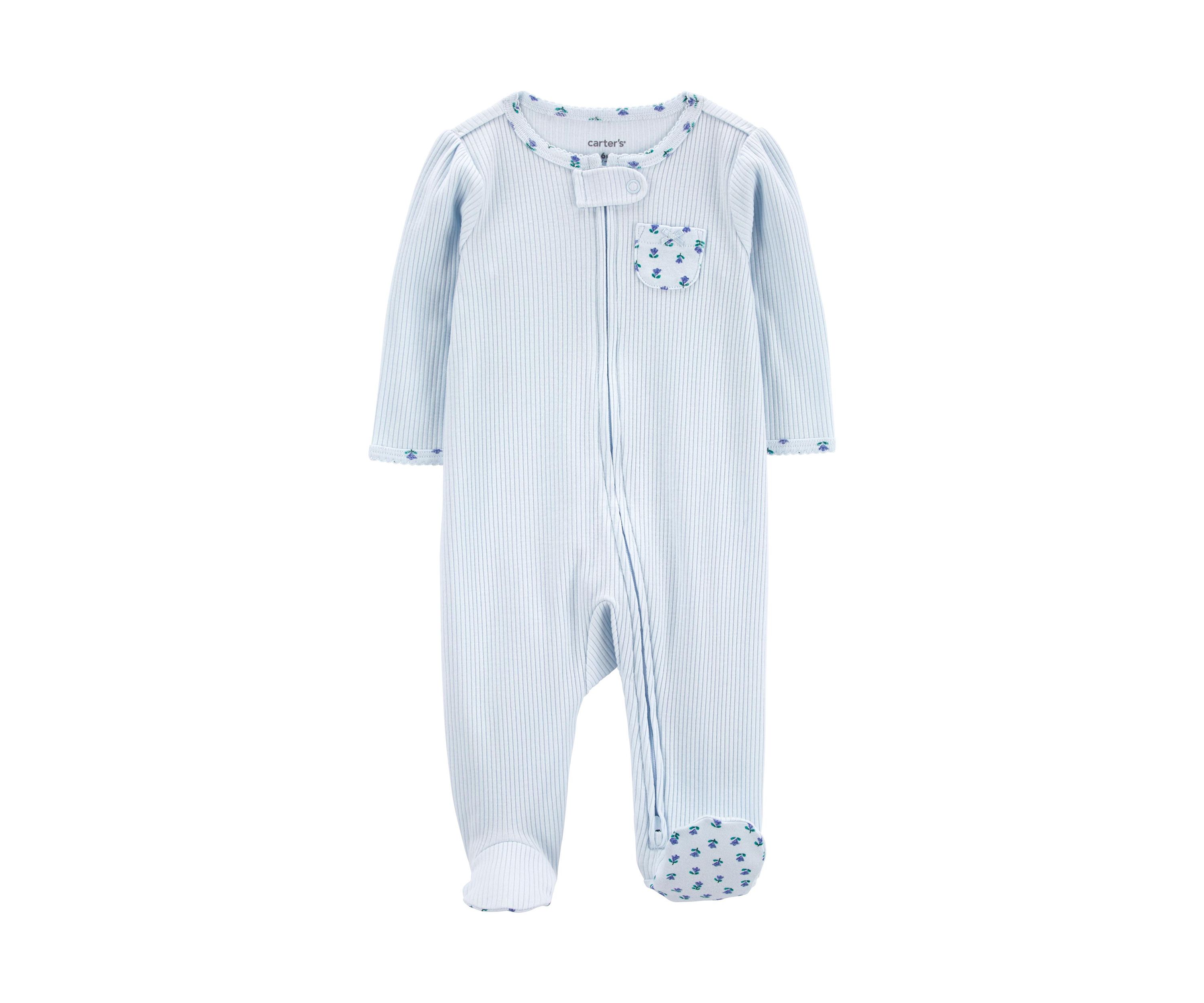 Baby Girls Printed One Piece Pajama 