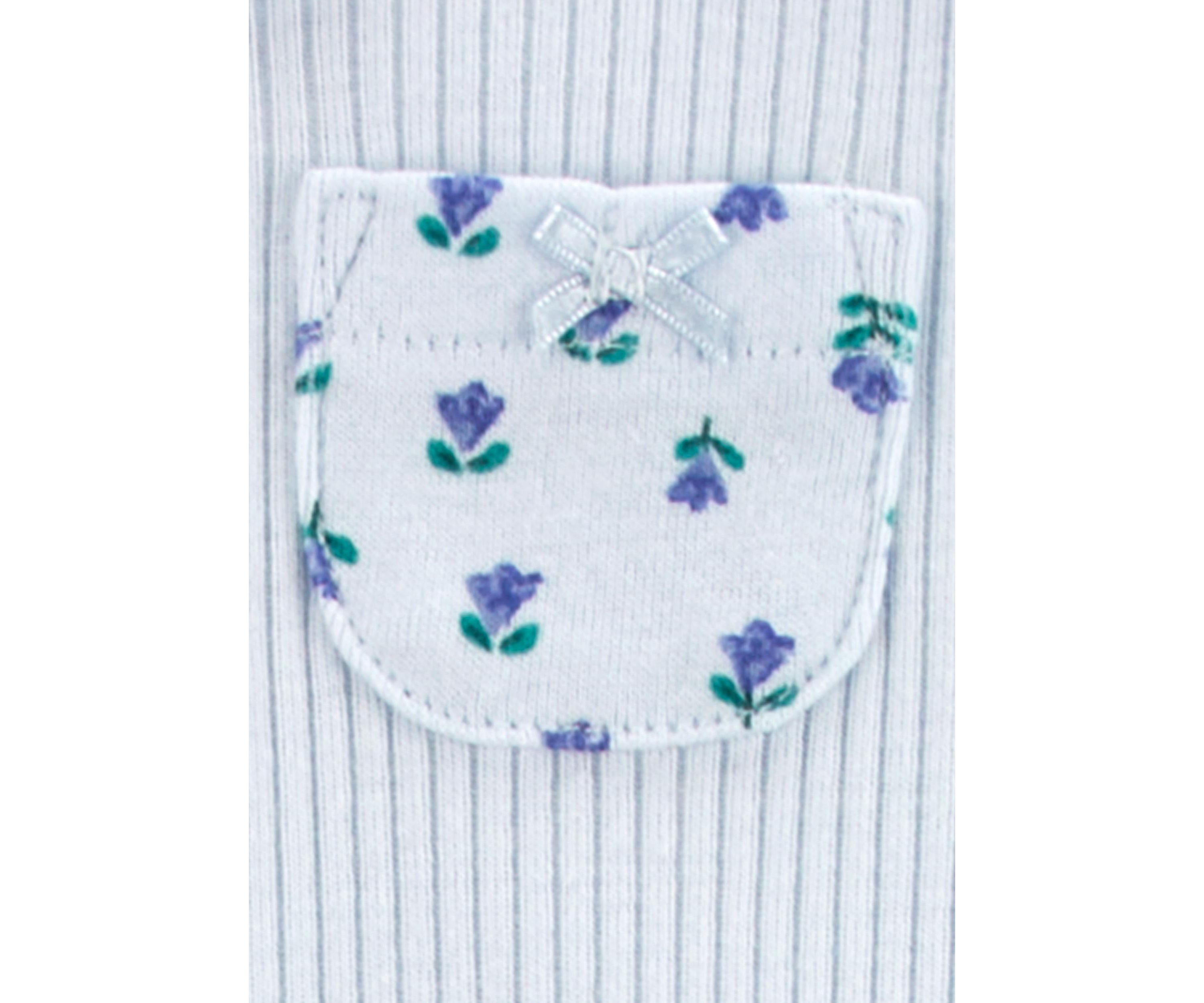 Baby Girls Printed One Piece Pajama 