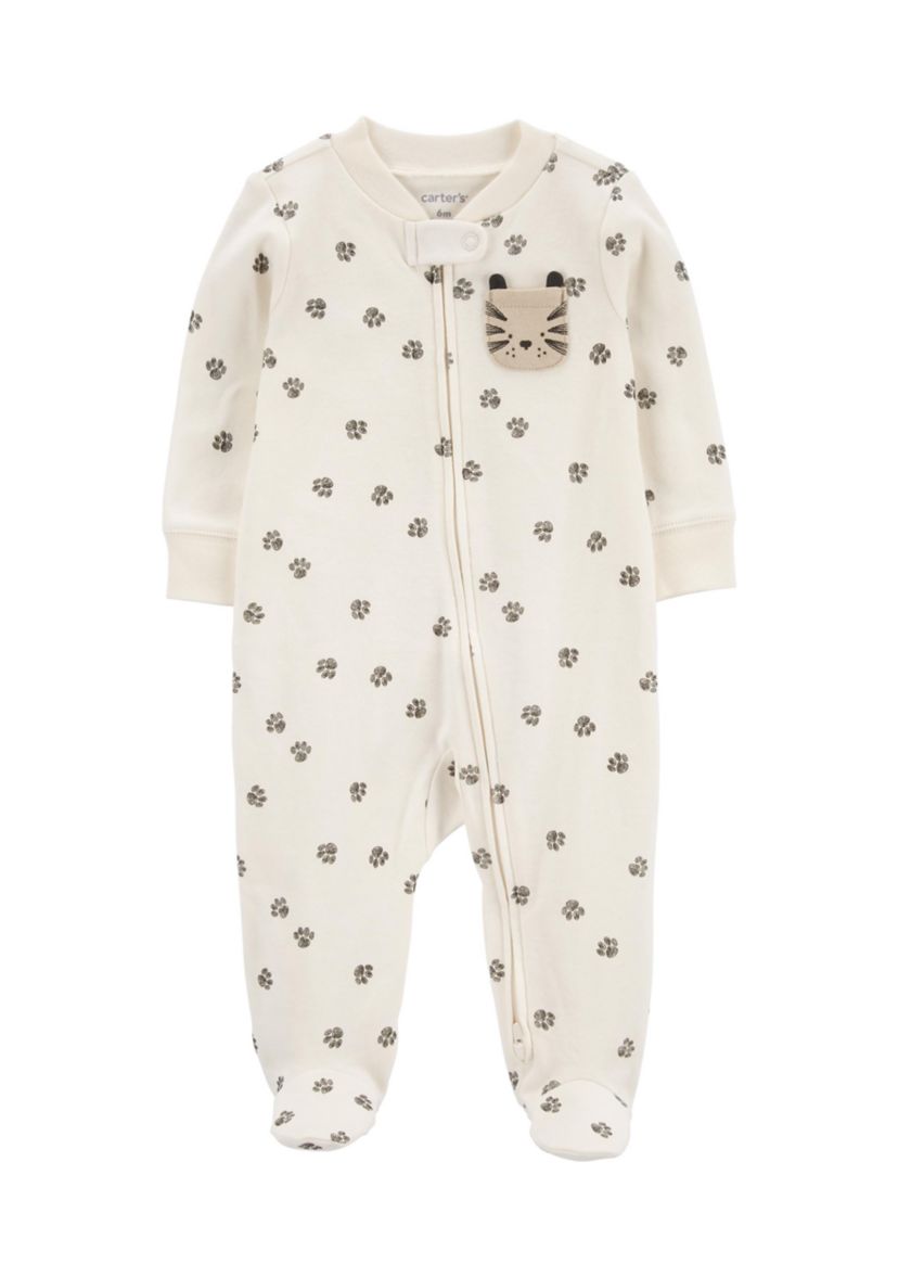 Baby Boys Printed One-Piece Pajama 