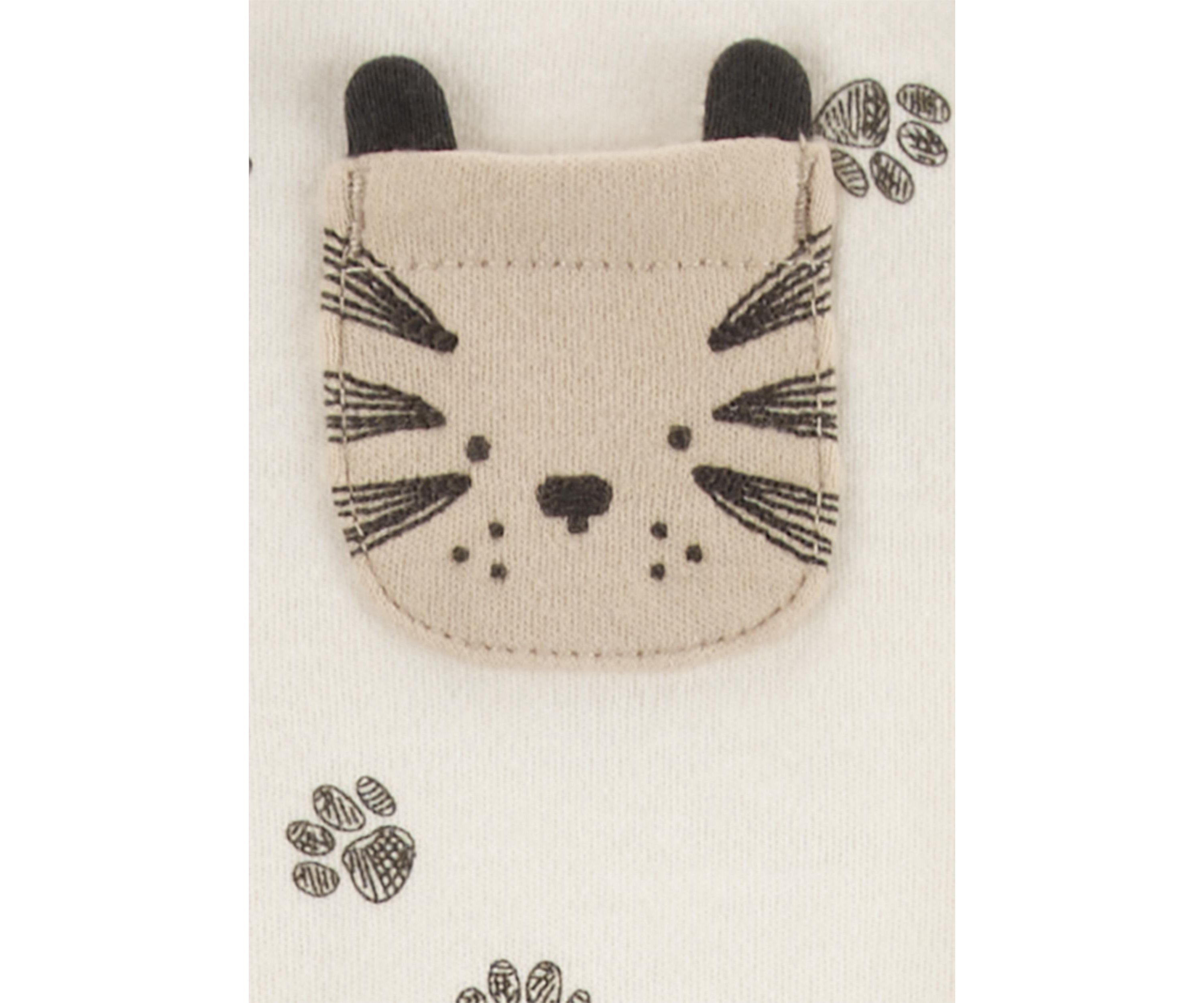 Baby Boys Printed One-Piece Pajama 