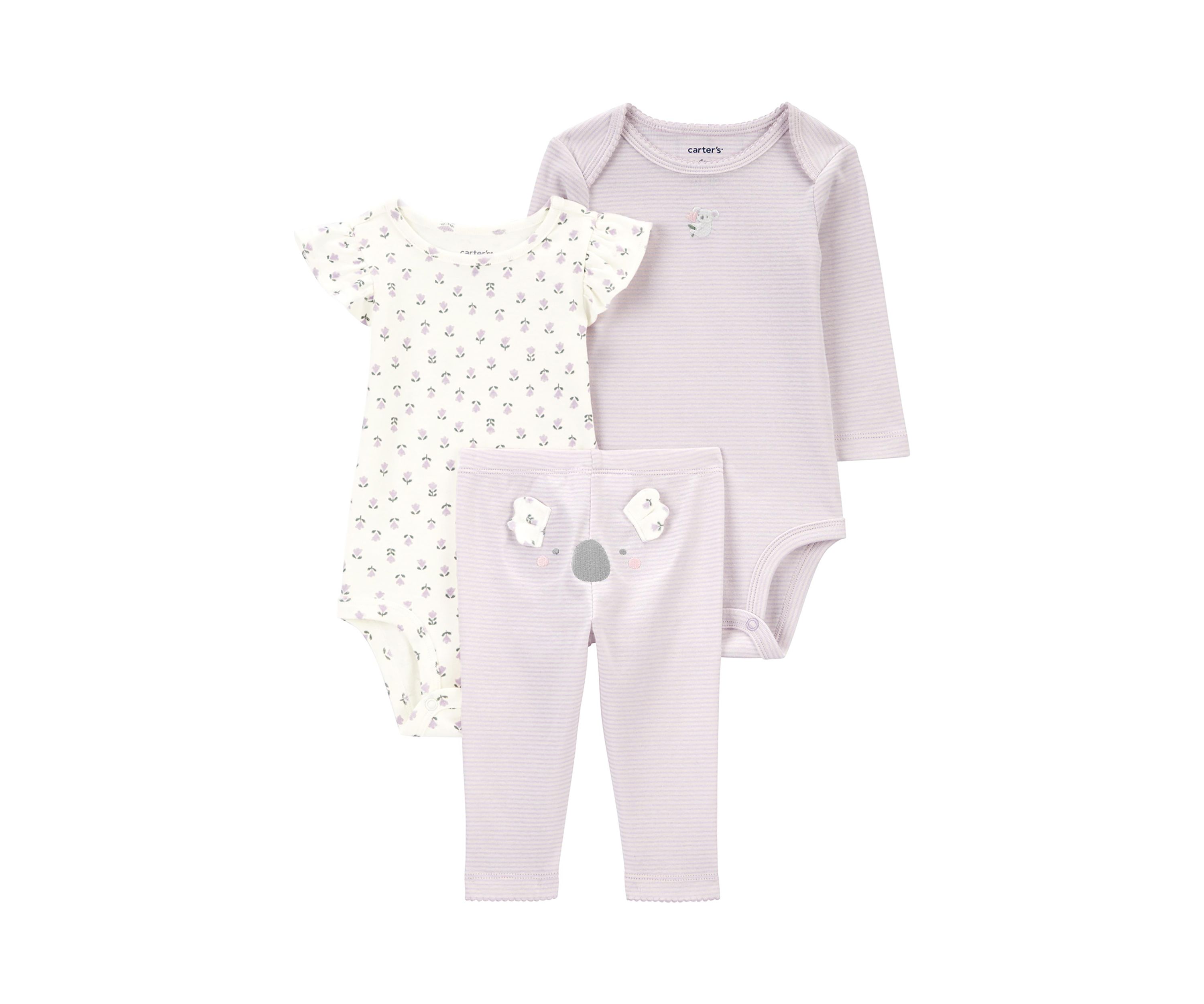 Baby Girls Koala Bear 3-Piece Set