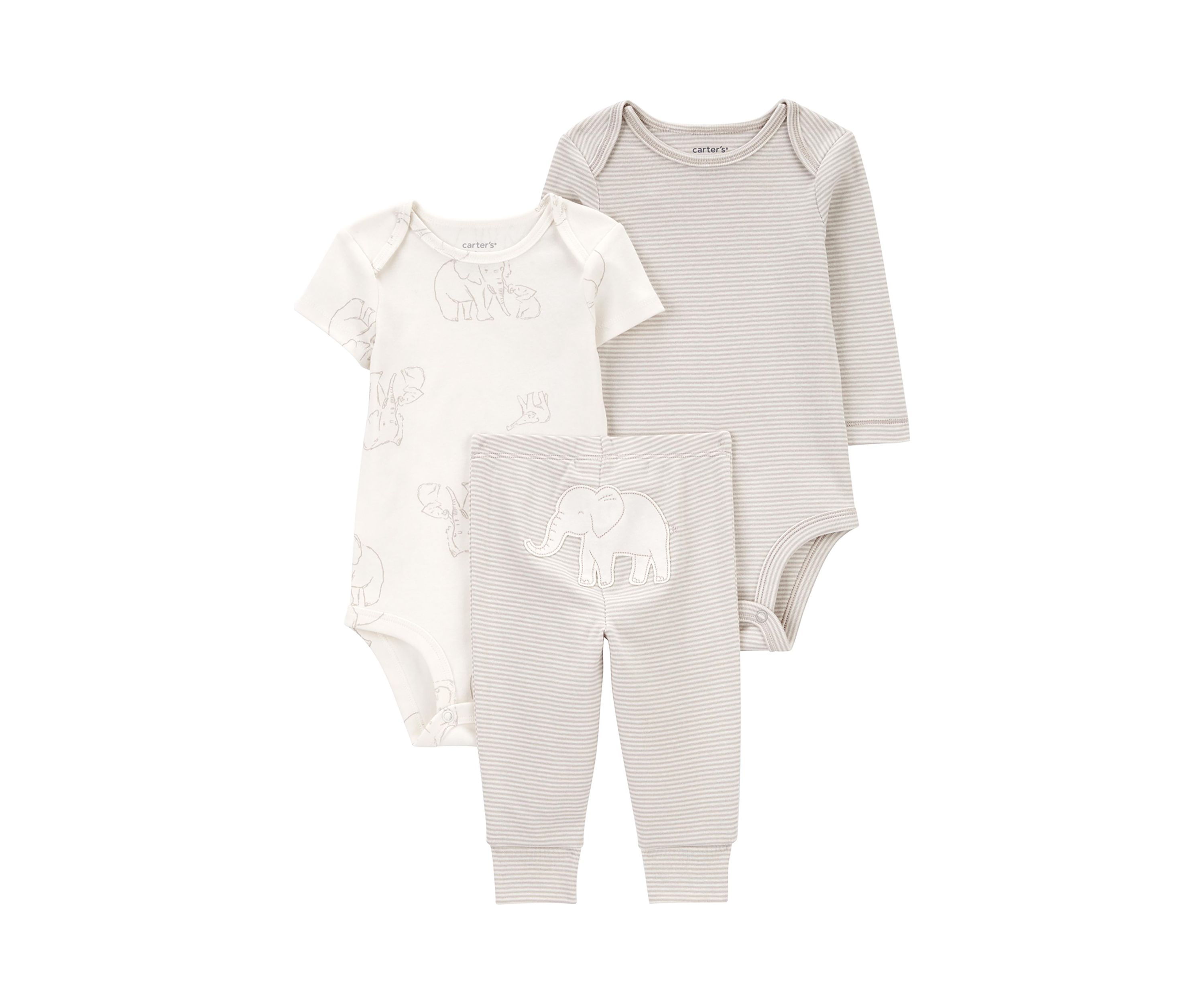 Baby Girls Ribbed Set 