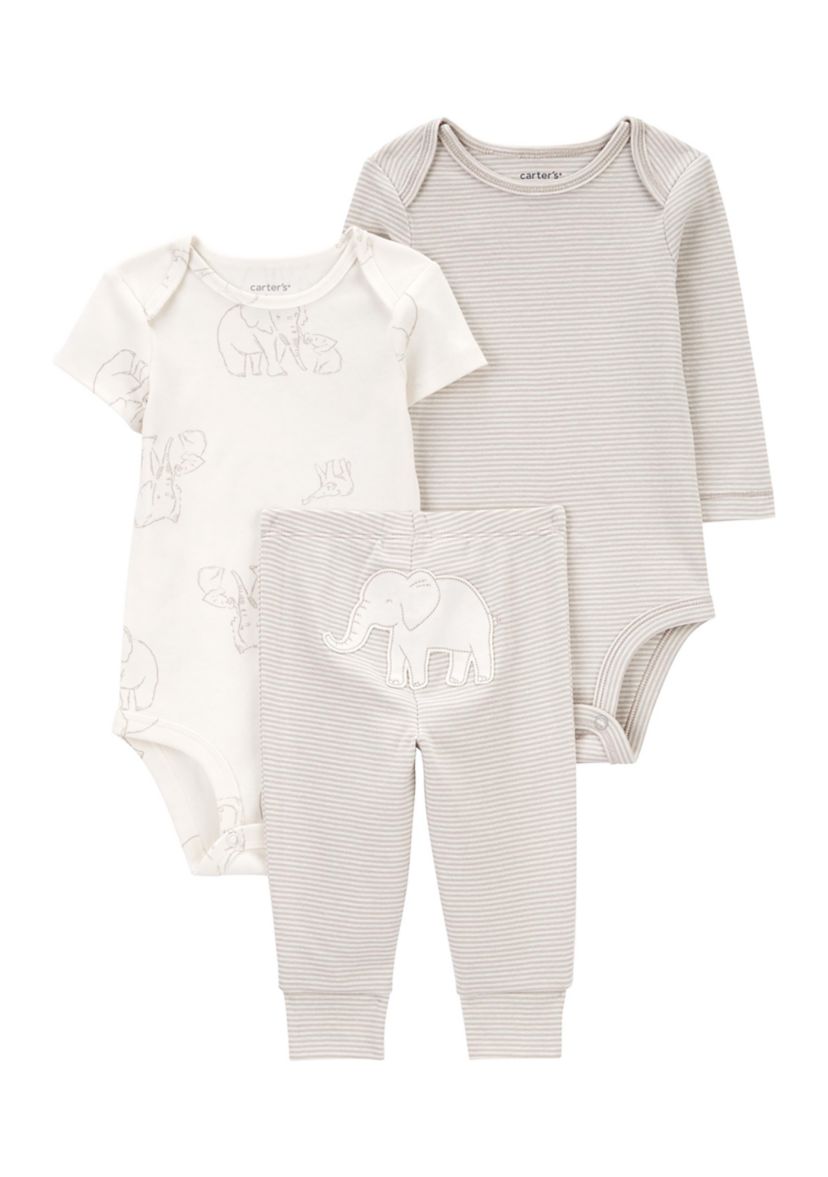 Baby Girls Ribbed Set 
