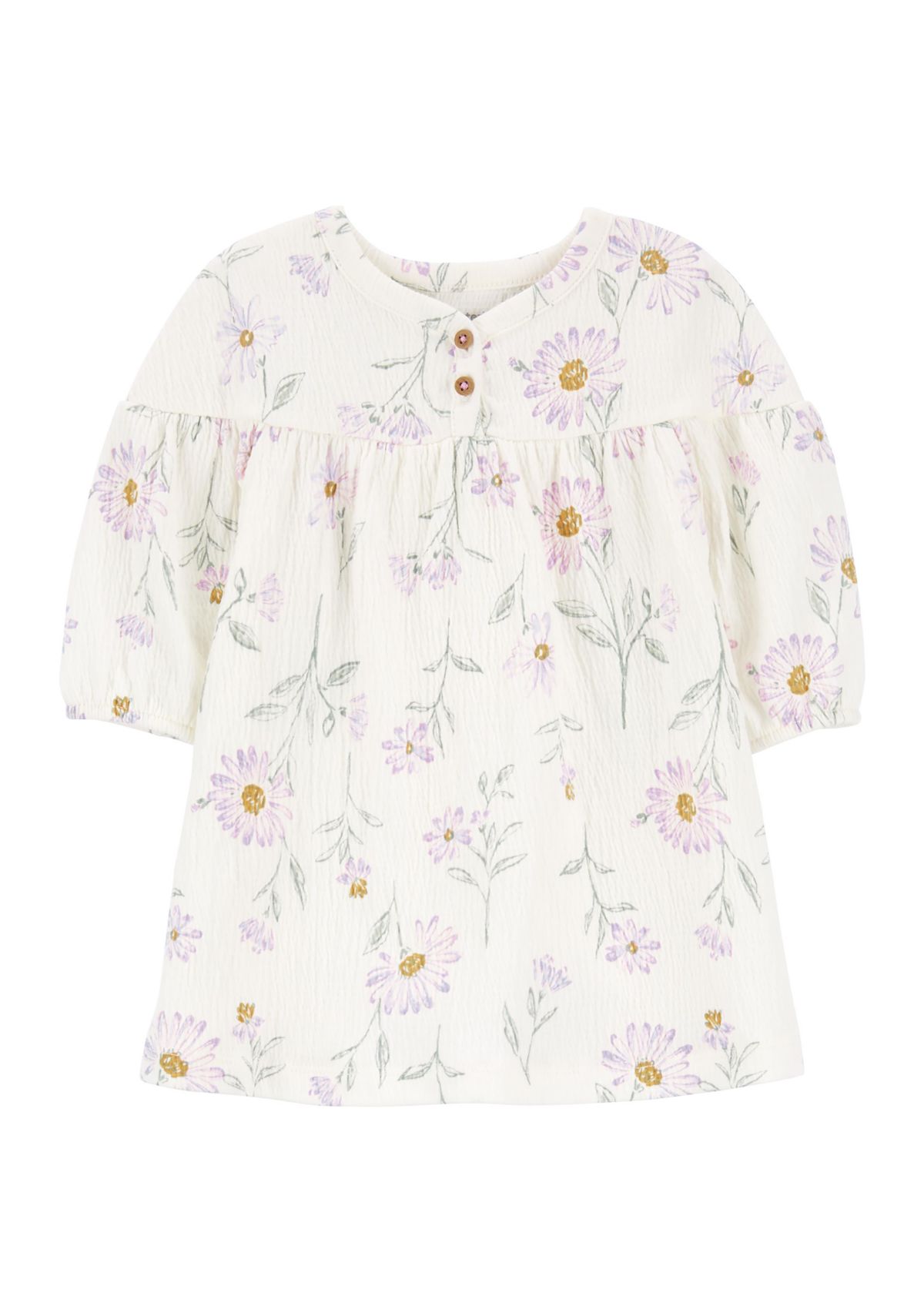 Baby Girls Floral Dress and Diaper Cover