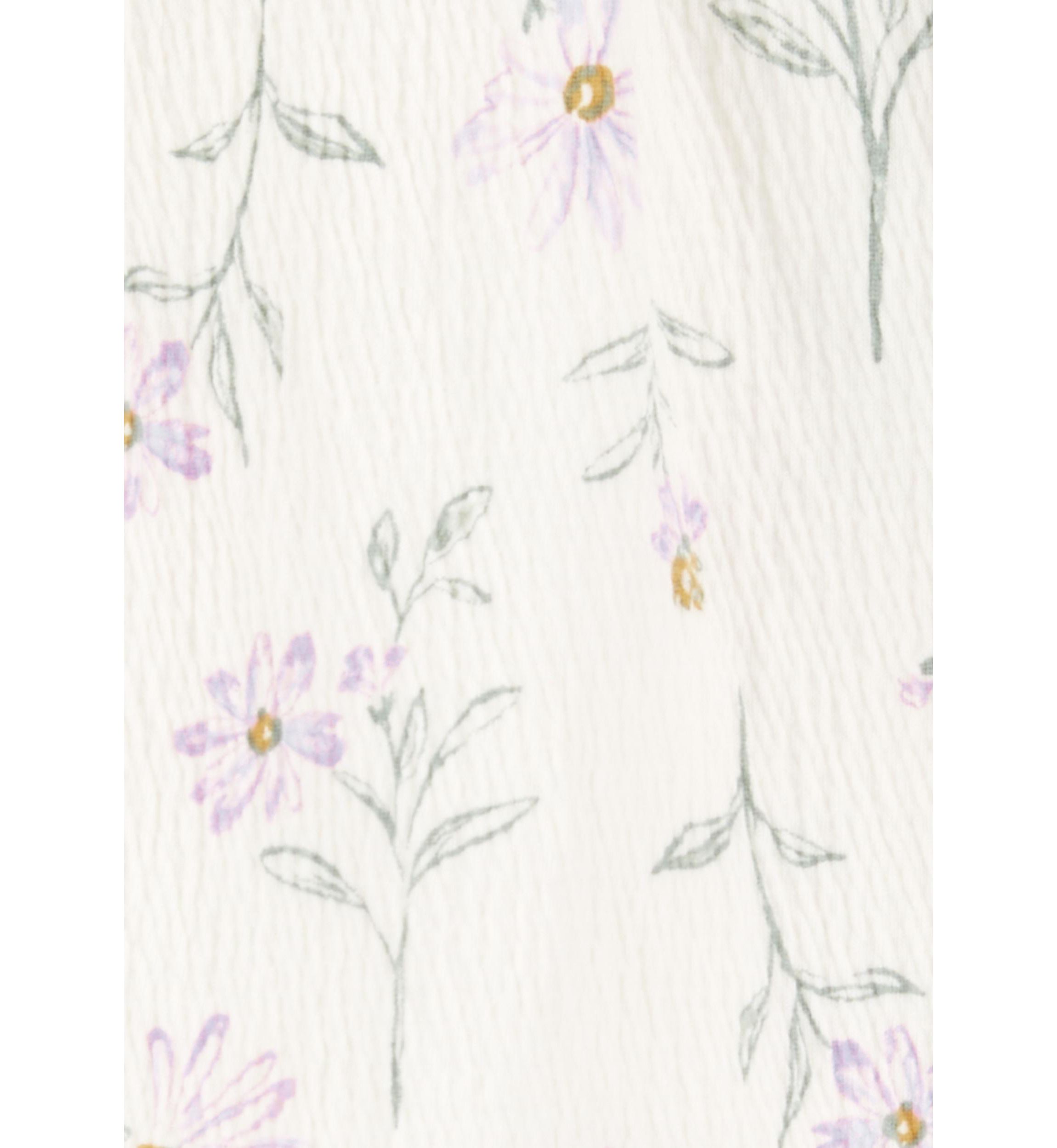 Baby Girls Floral Dress and Diaper Cover