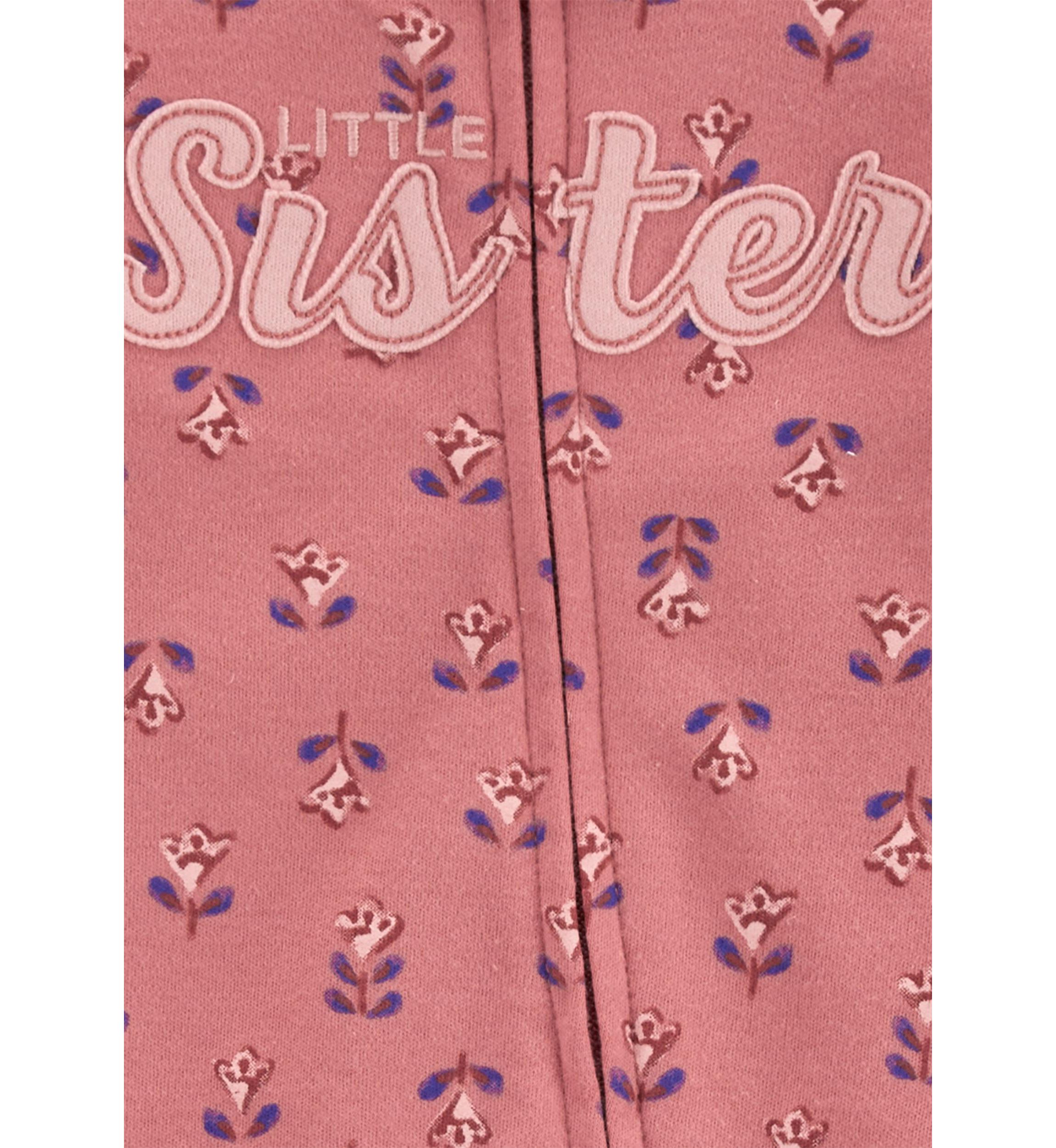 Baby Girls Printed One-Piece Pajama