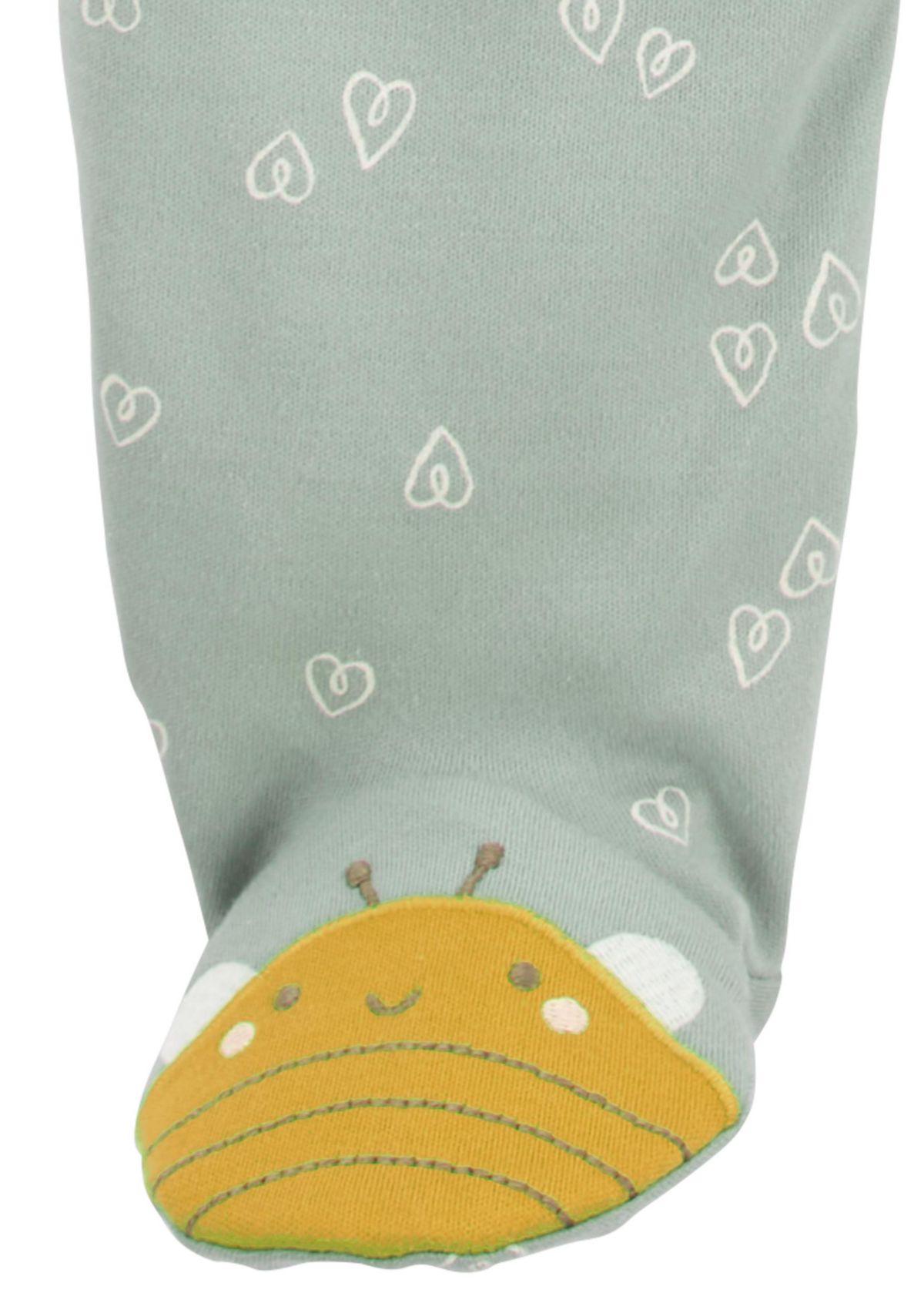   Baby Girls Printed One-Piece Pajama 