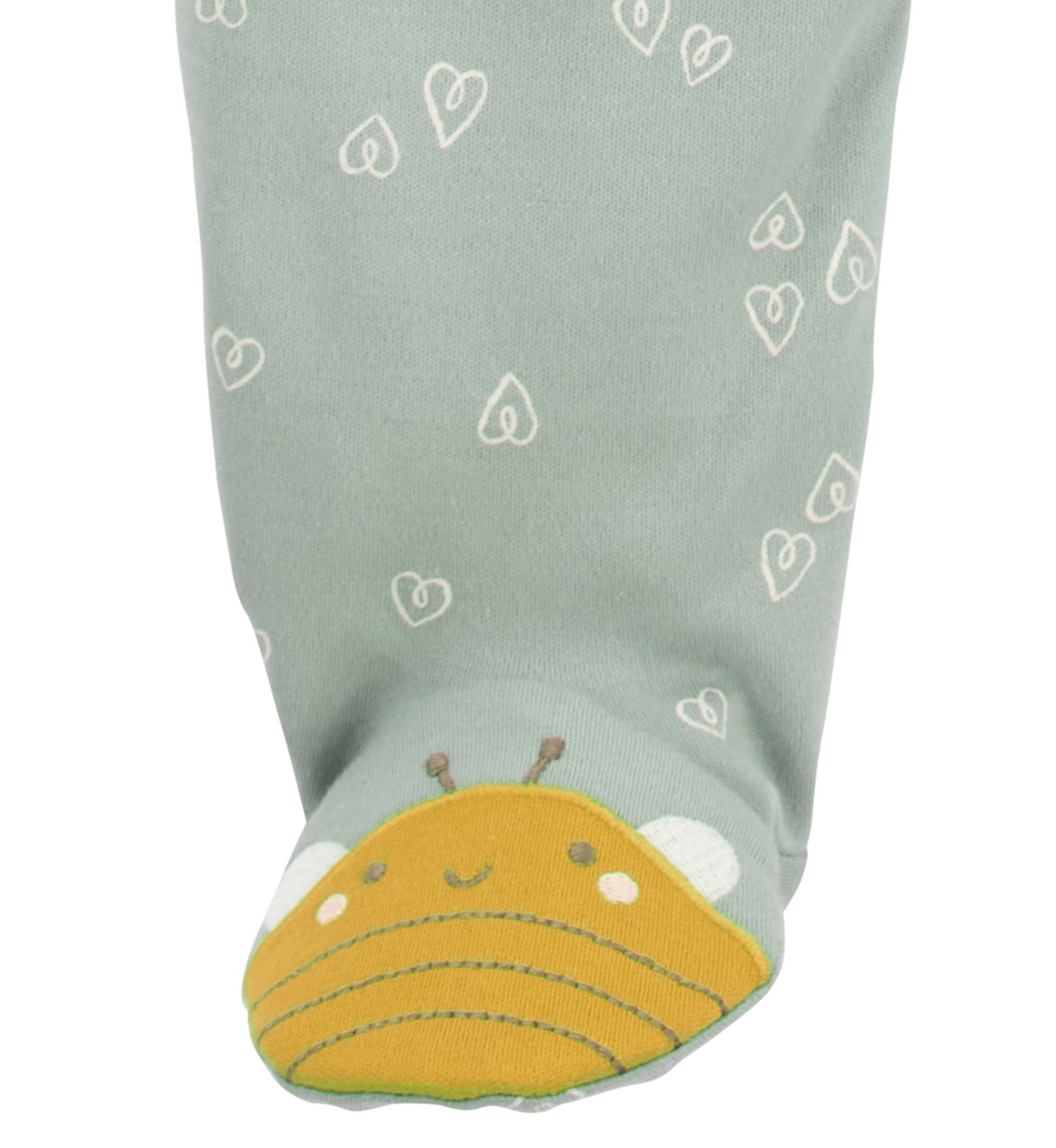   Baby Girls Printed One-Piece Pajama 