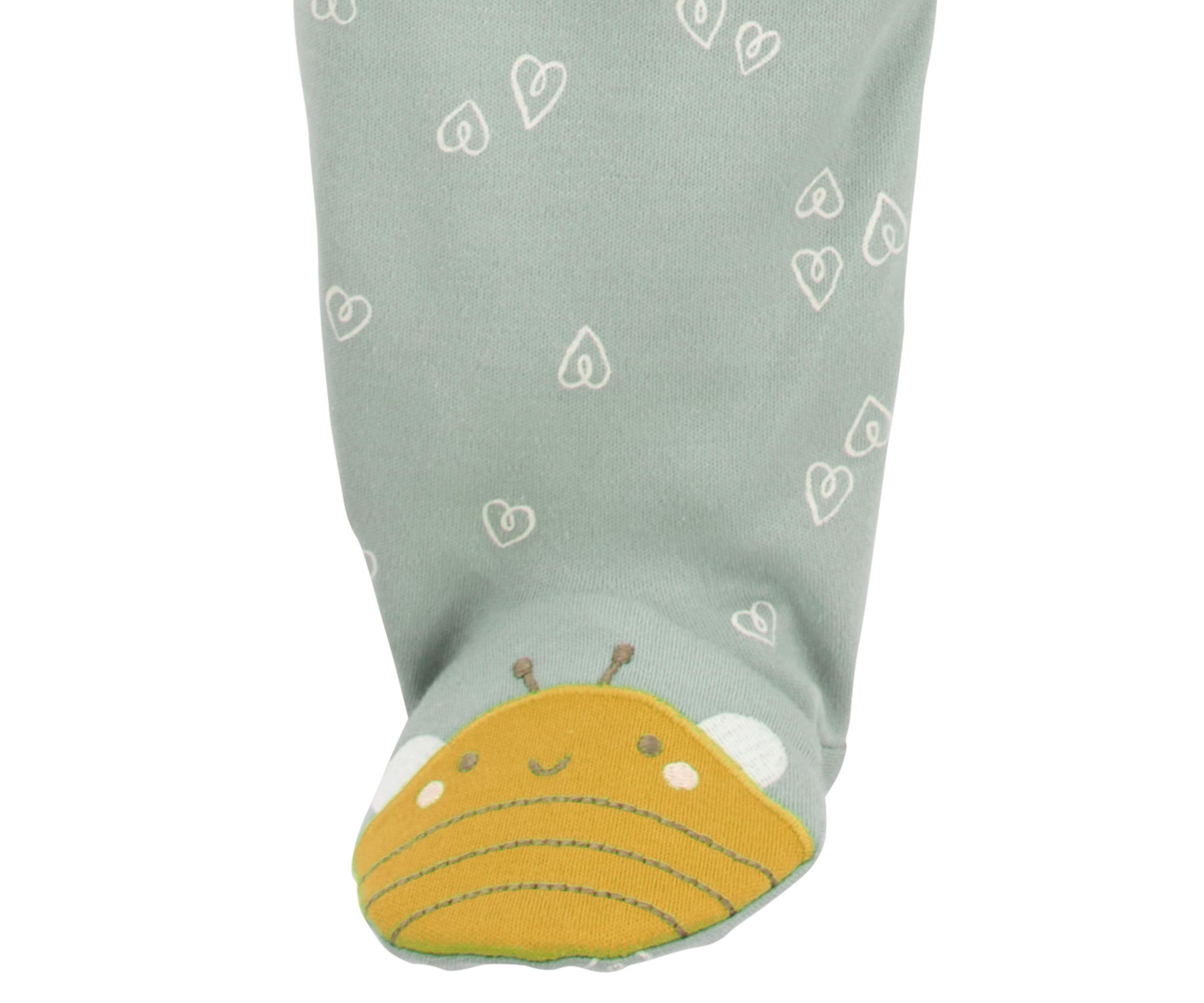   Baby Girls Printed One-Piece Pajama 